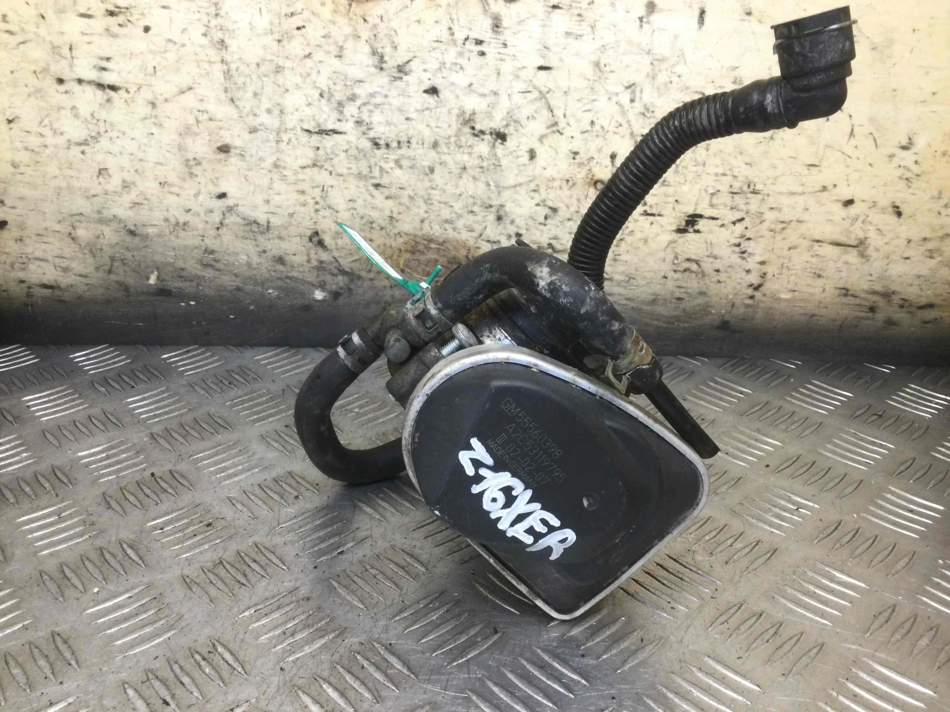 Заслонка дроссельная Opel Astra H 2004-2007 бензин 1.6  Механика Х/б