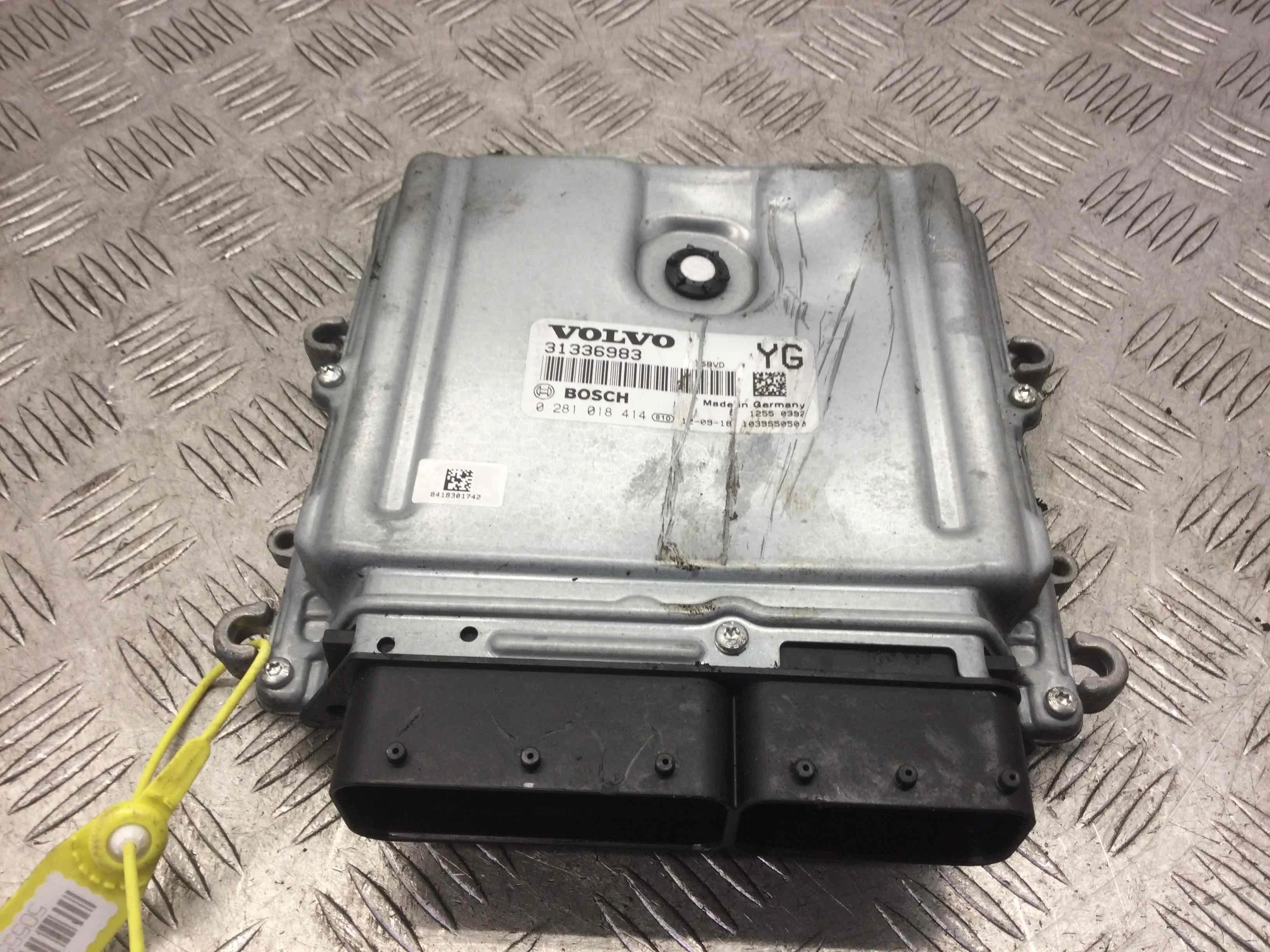 Блок управления двигателем Volvo V60 1 поколение (2010-2013) дизель 2.0  Механика Седан