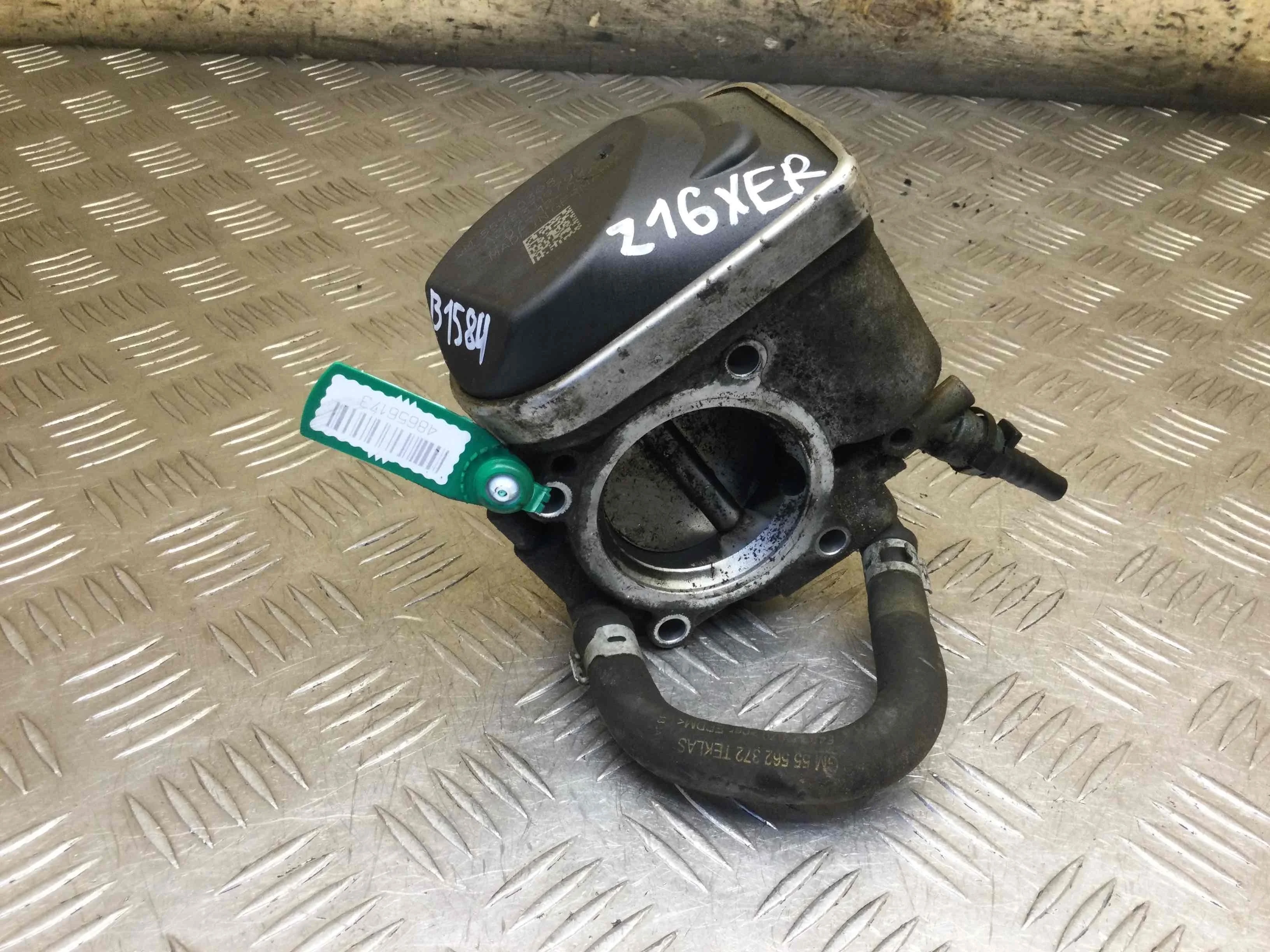 Заслонка дроссельная Opel Astra H 2004-2007 бензин 1.6  Механика Х/б