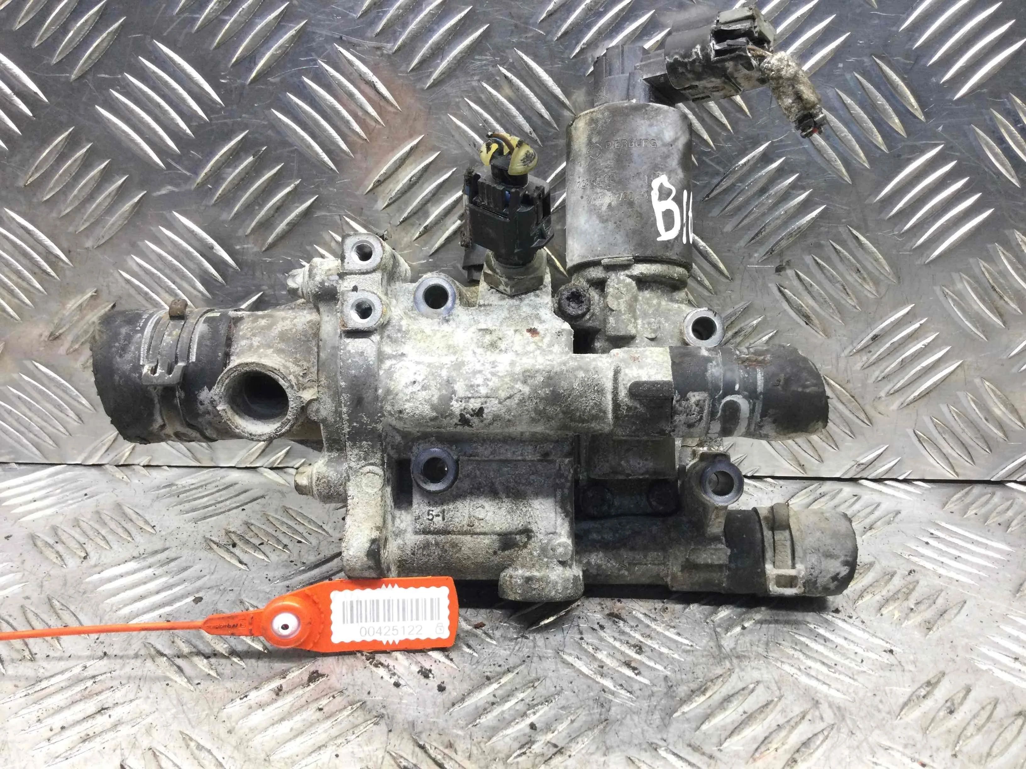 Клапан EGR Opel Zafira B (2005-2010) бензин 1.6 i Механика Минивэн