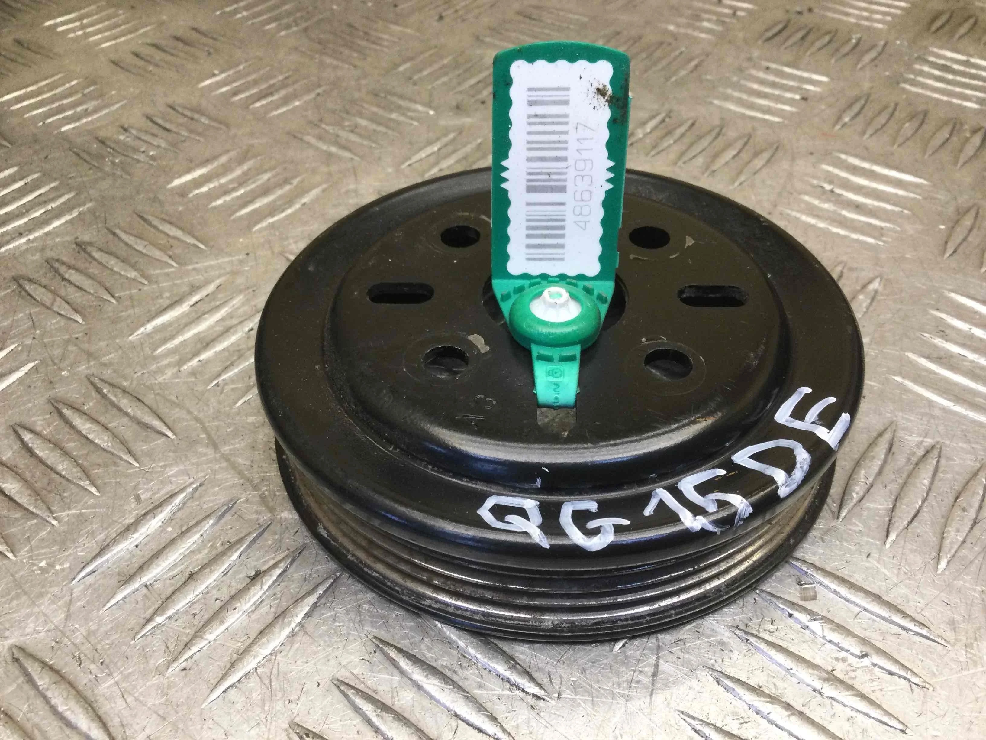 Шкив помпы Nissan Almera N16 [рестайлинг] (2003-2006) бензин 1.5 i Механика Х/б