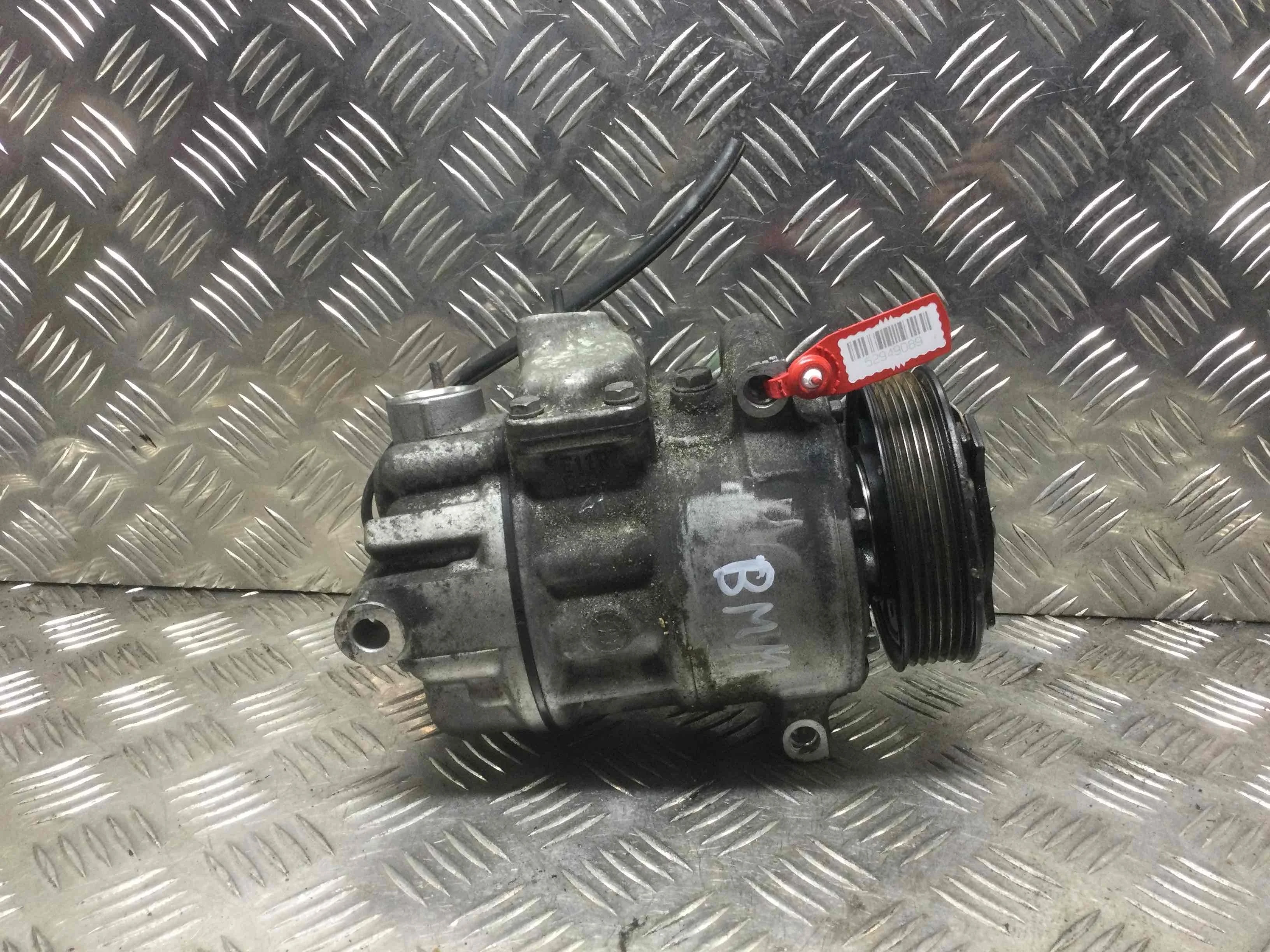 Компрессор кондиционера Volkswagen Touran 1 поколение [рестайлинг] (2006-2010) дизель 2.0 TDI Механика Минивэн