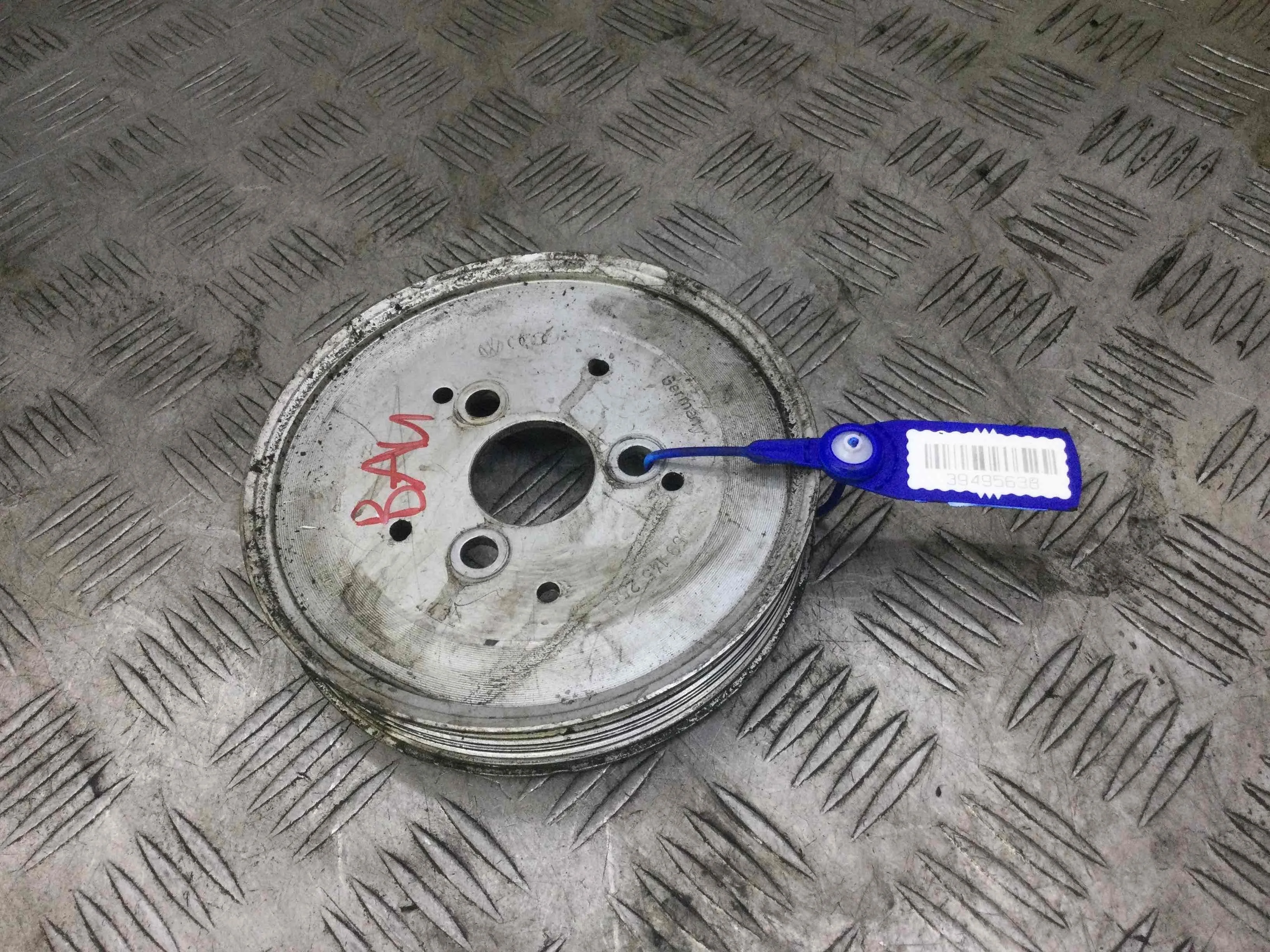 Шкив насоса гидроусилителя Audi A6 C5/4B (1997-2004) дизель 2.5 TDI Автомат Седан