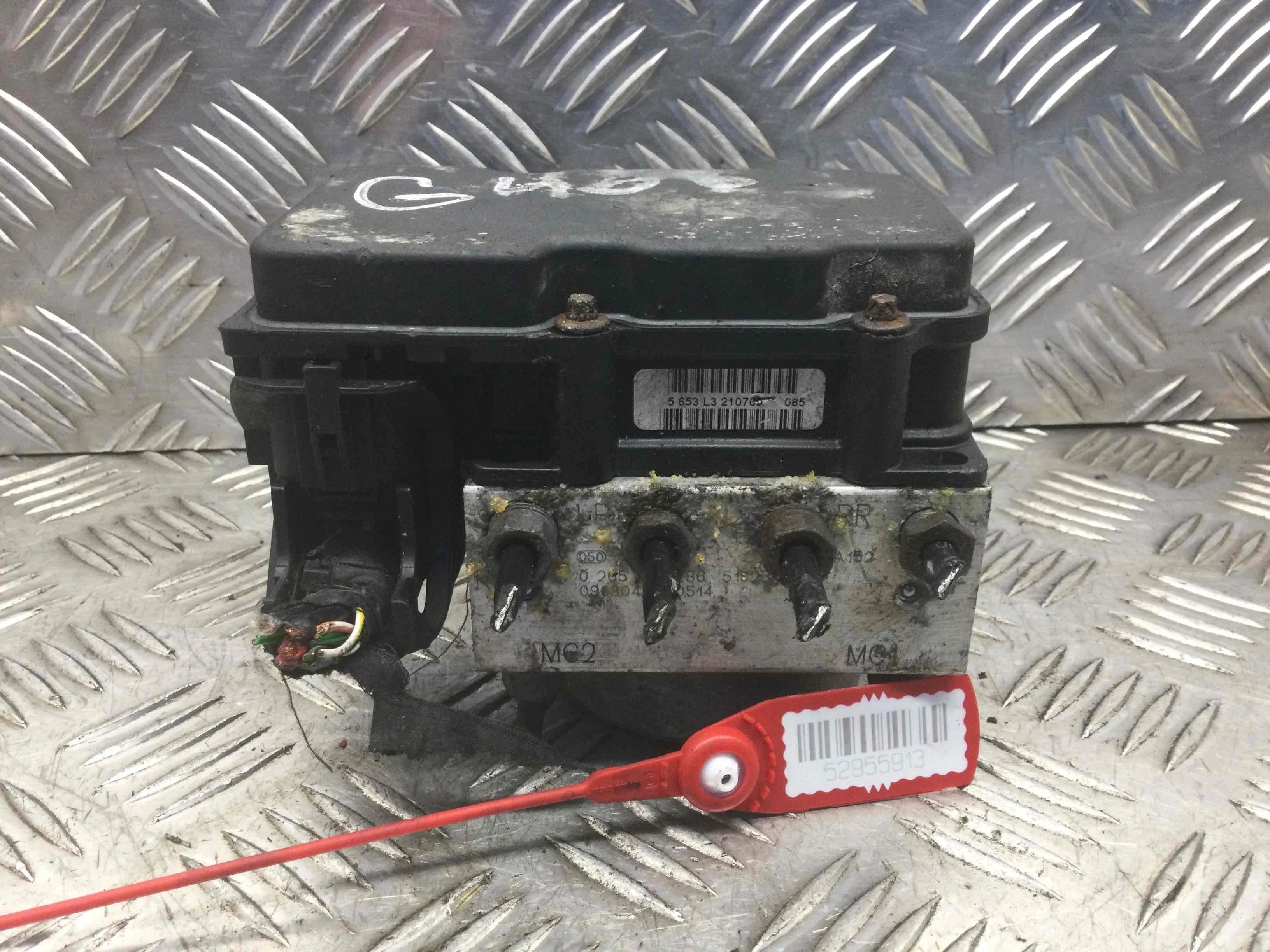 Блок ABS Volkswagen Golf 4 поколение (1997-2004) бензин 1.6  Механика Х/б