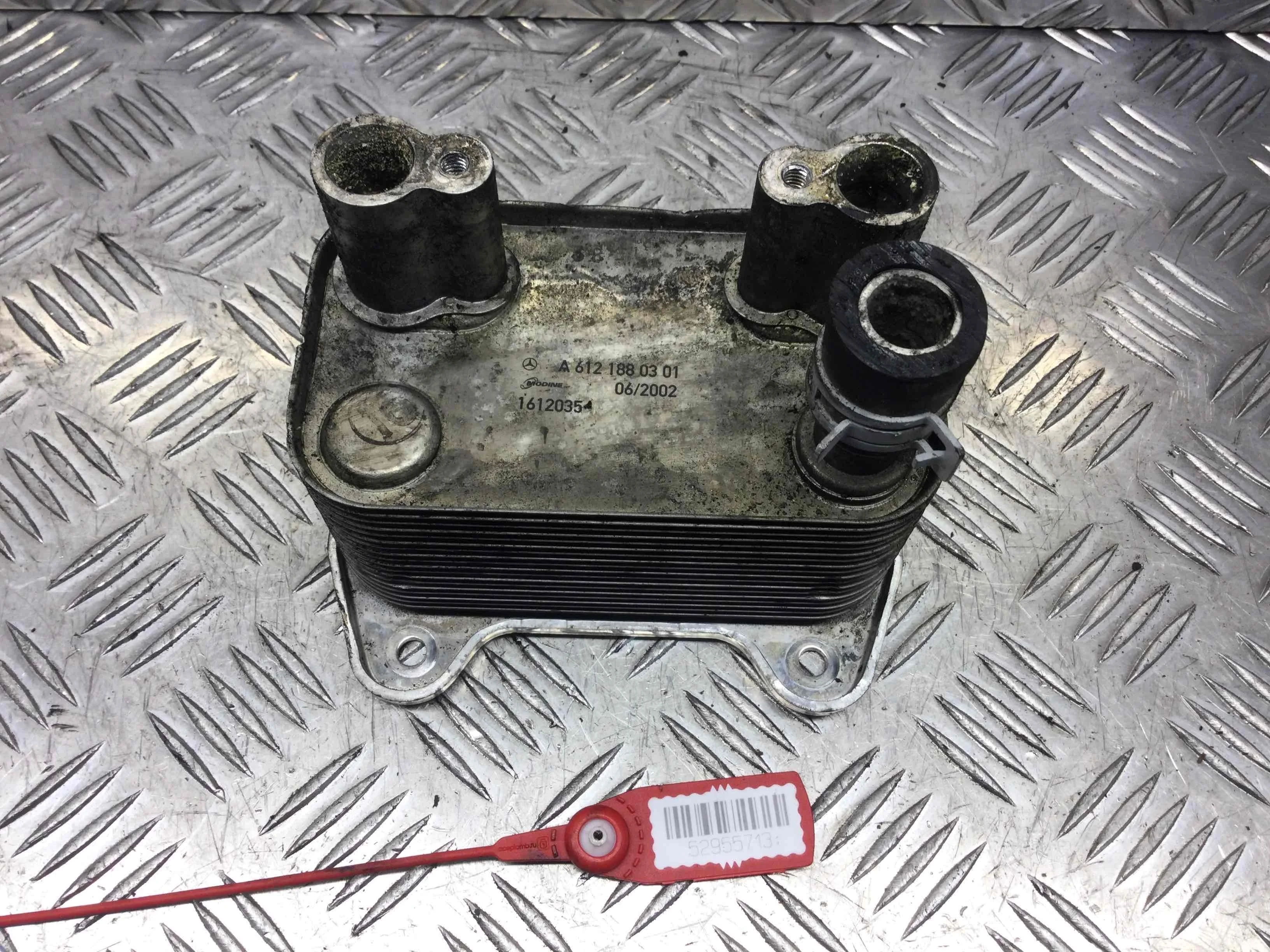 Теплообменник масляного фильтра Mercedes C-klasse W203/S203/CL203 (2000-2004) дизель 2.2 CDI Автомат Седан