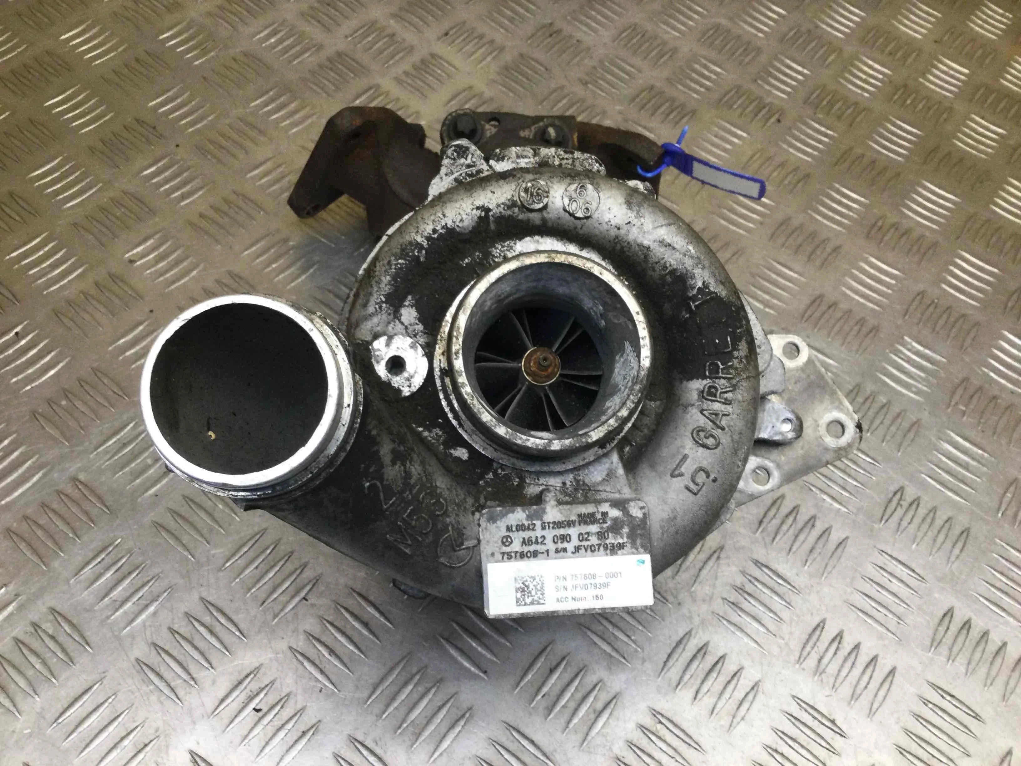 Турбина Mercedes C-klasse W203/S203/CL203 [рестайлинг] (2004-2007) дизель 3.0 TD Автомат Седан