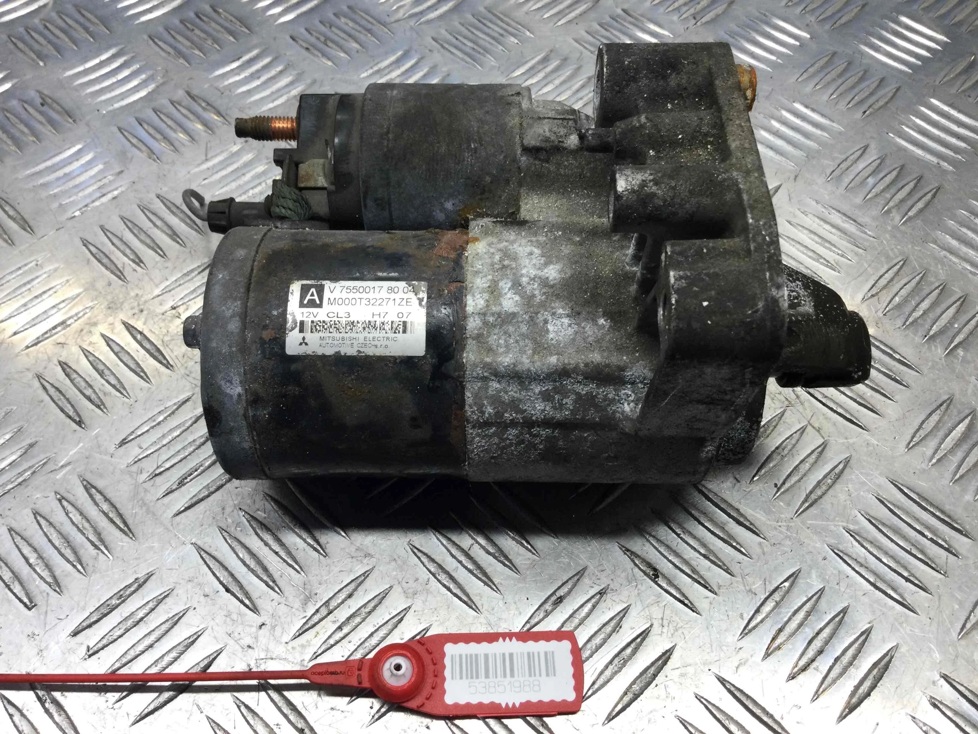 Стартер Peugeot 207 1 поколение (2006-2009) бензин 1.6 i Механика Х/б