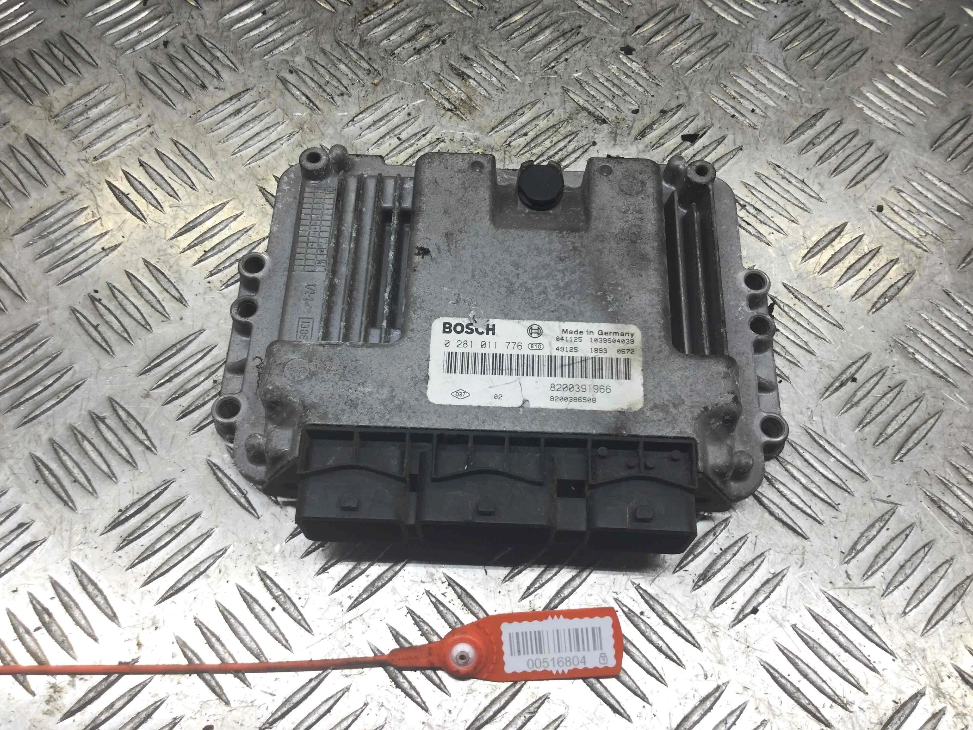 Блок управления двигателем Renault Megane 2 поколение (2002-2006) дизель 1.9 DCI Механика Х/б