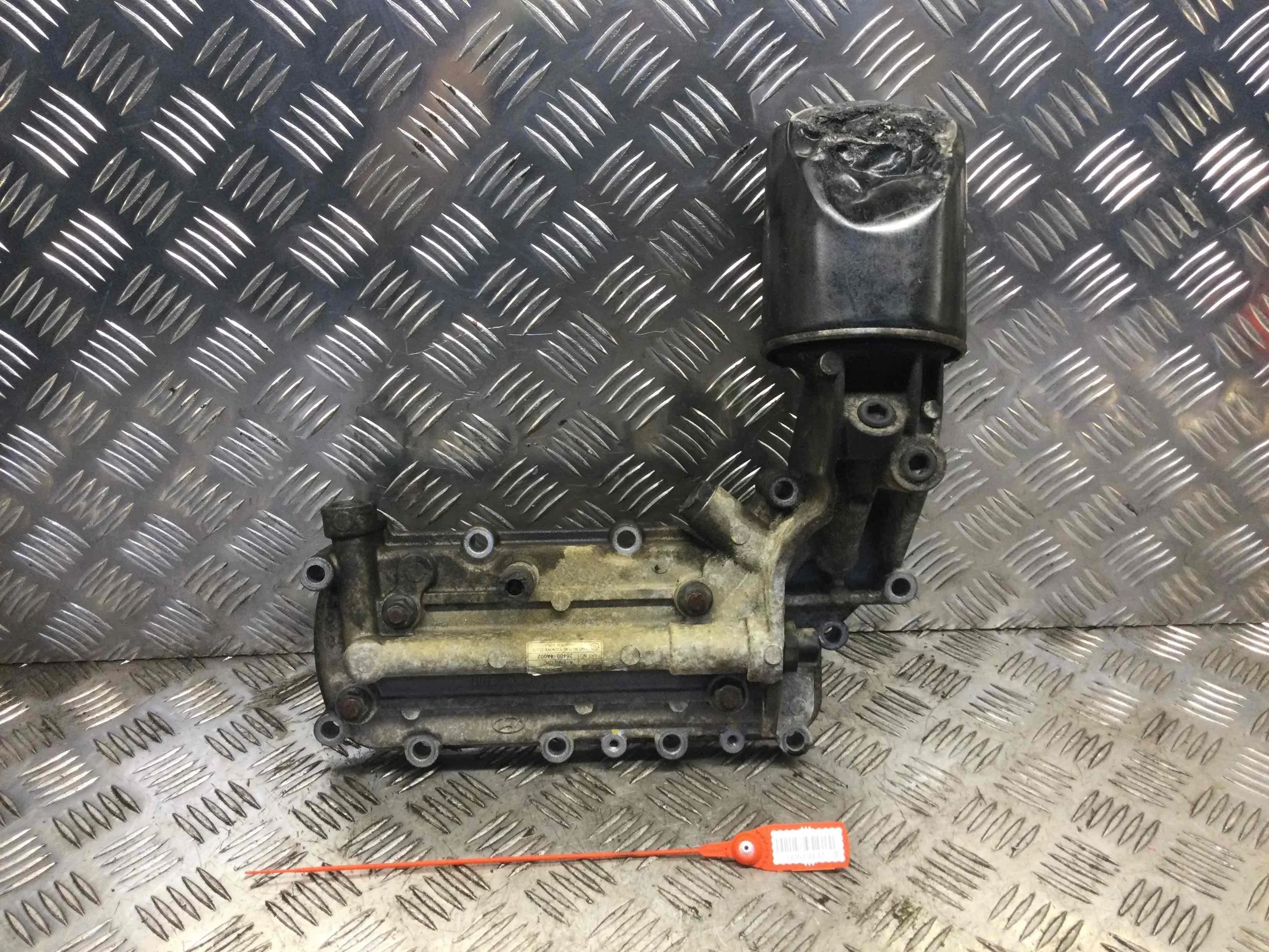 Кронштейн масляного фильтра Kia Sorento 1 поколение (2002-2006) дизель 2.5 CRDi Механика