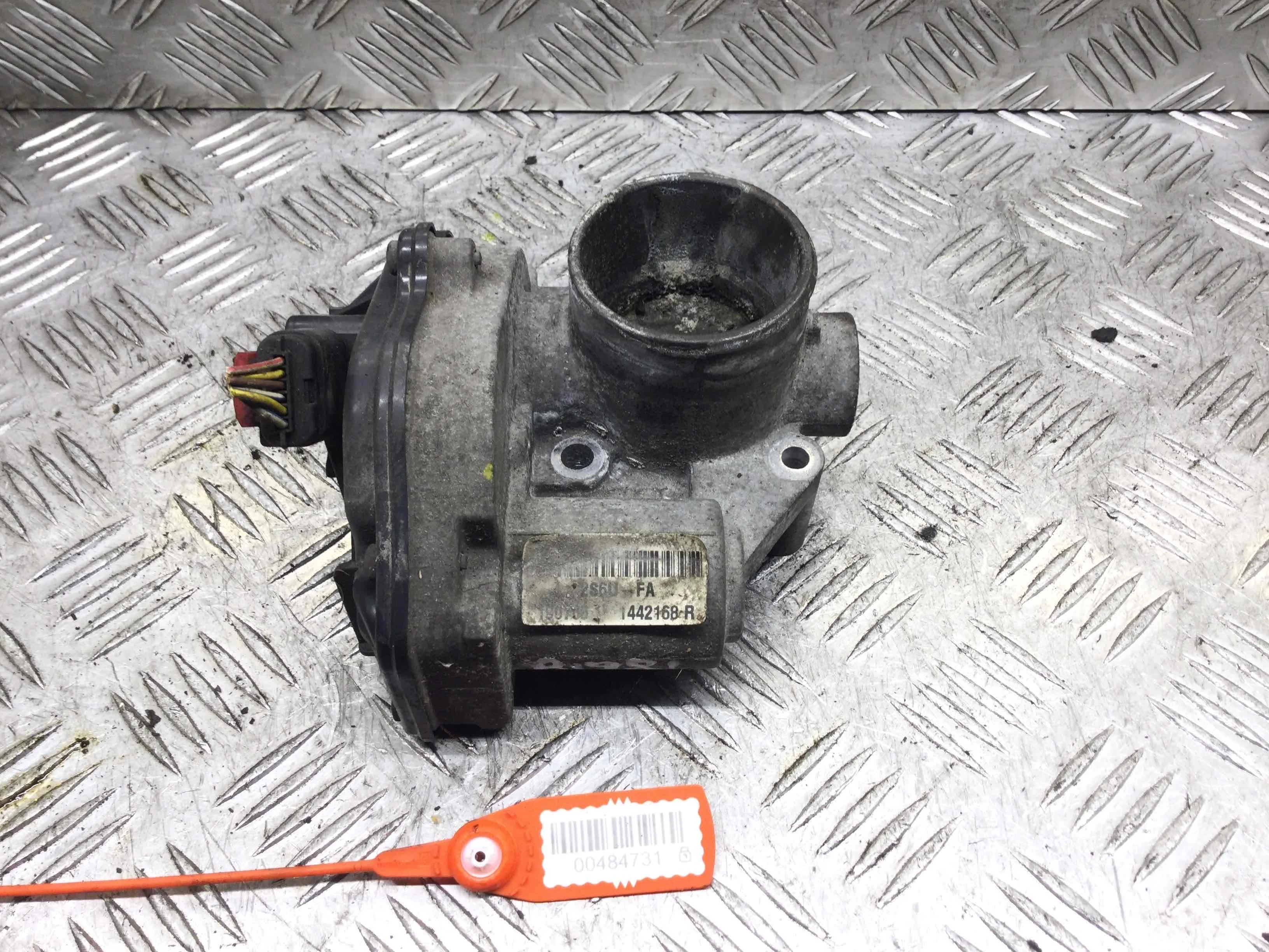 Заслонка дроссельная Ford Focus 2 поколение (2005-2008) бензин 1.6 i Механика Седан