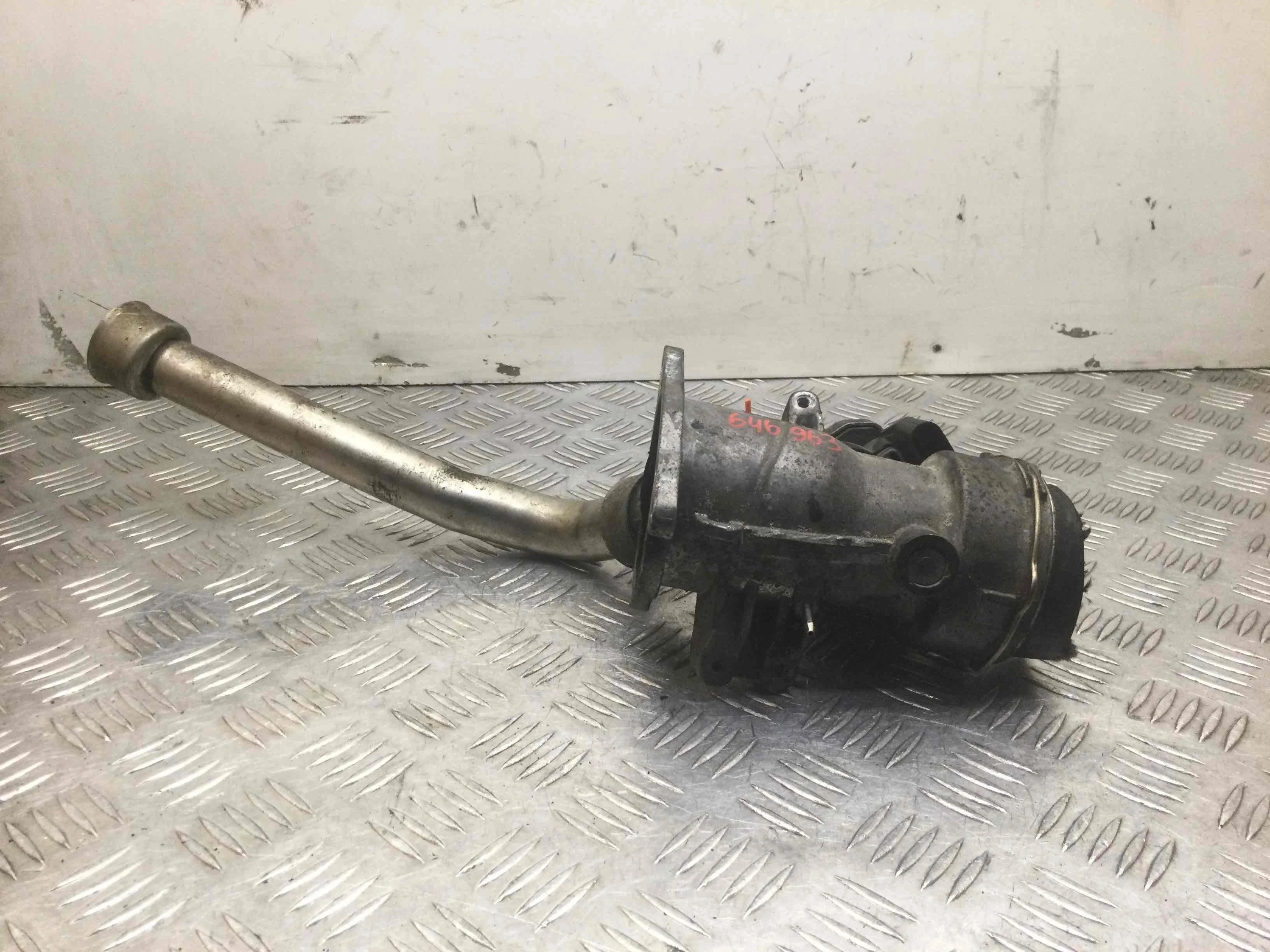 Заслонка дроссельная Mercedes C-klasse W203/S203/CL203 [рестайлинг] (2004-2007) дизель 2.2 CDI Автомат Седан