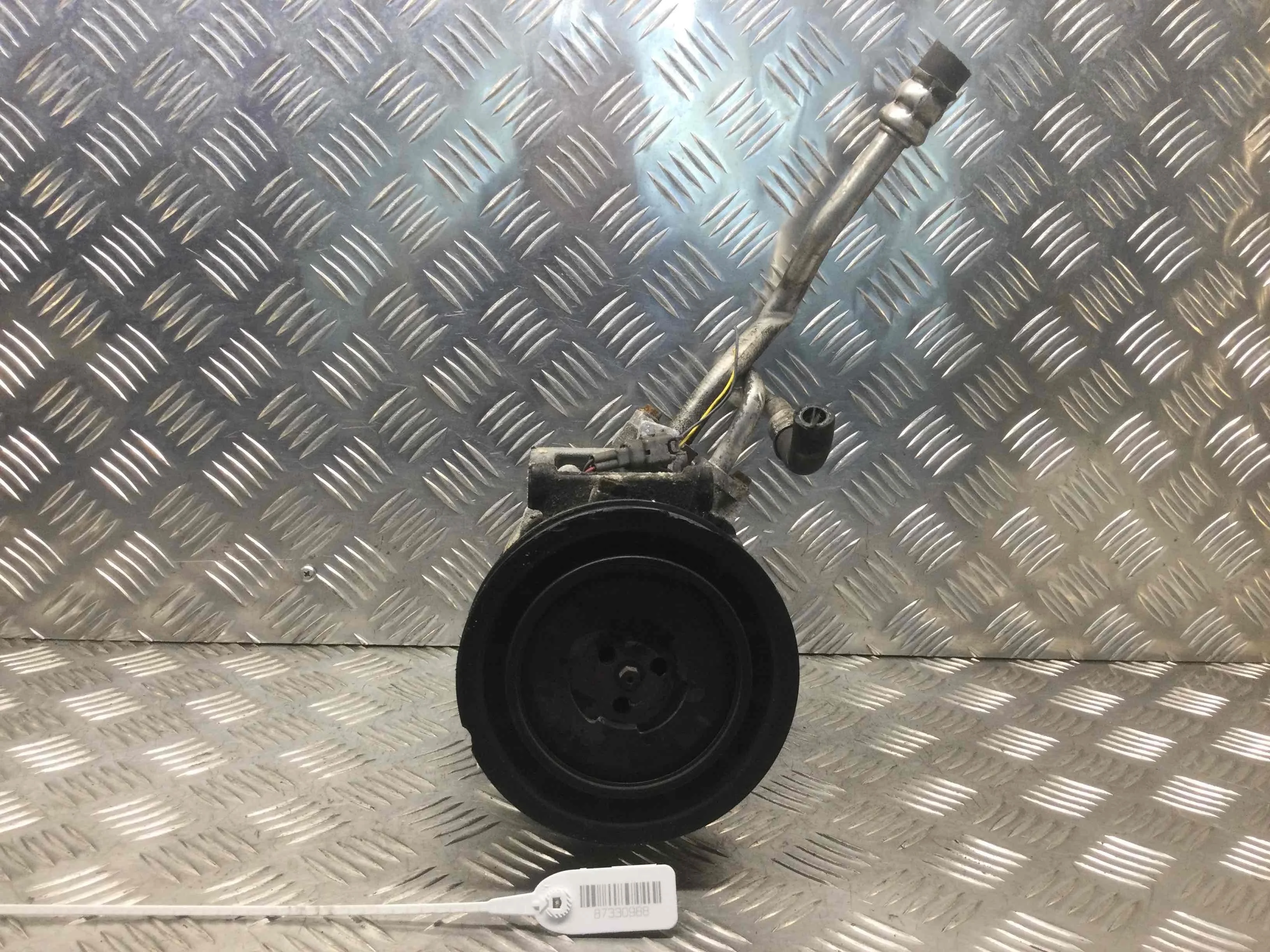 Компрессор кондиционера Renault Scenic 3 поколение 2009 - 2013 дизель 1.5 DCI Механика Минивэн