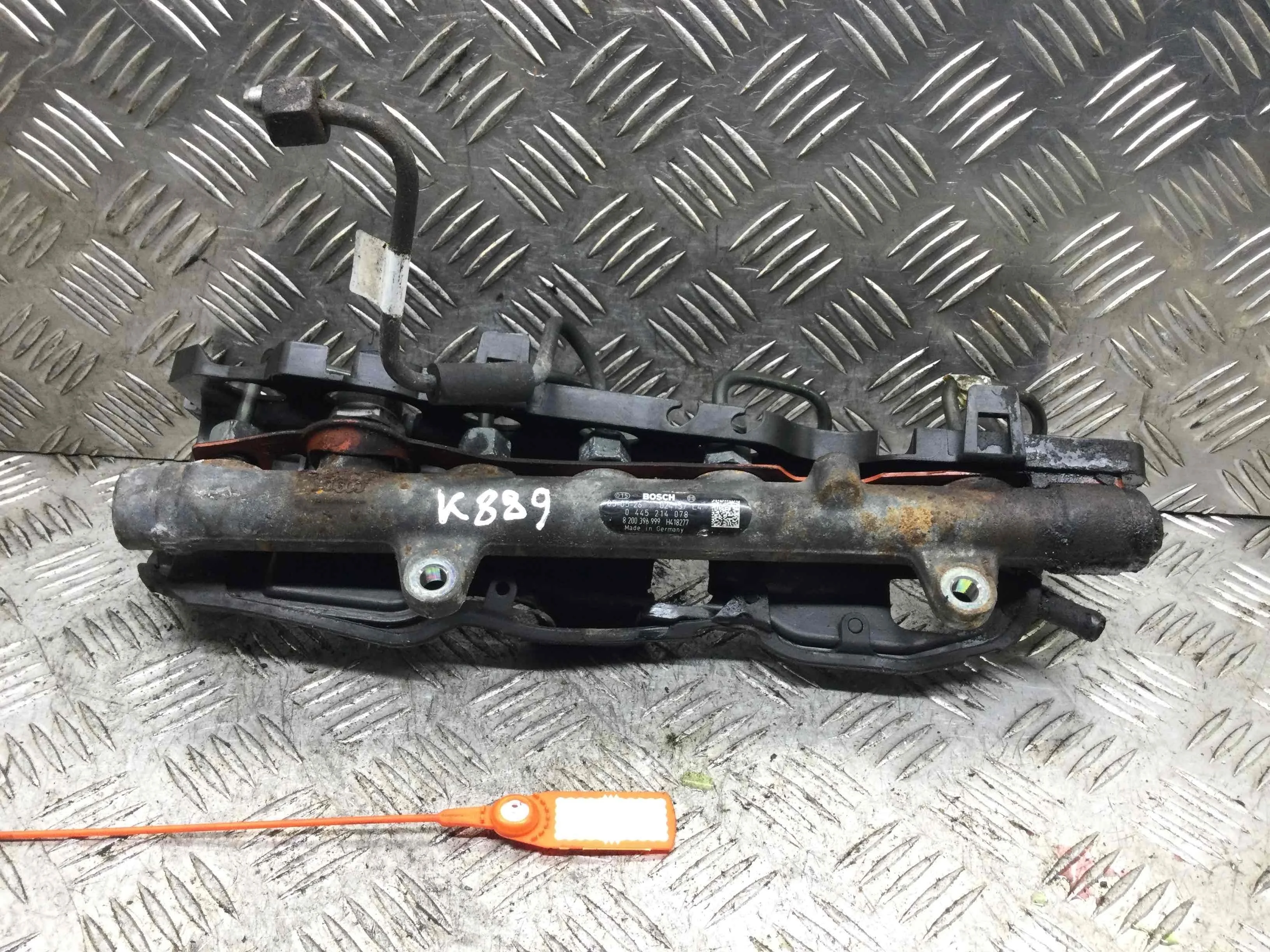 Топливная рампа Renault Grand Scenic 2 поколение (2006-2009) дизель 1.9 DCI Механика Минивэн