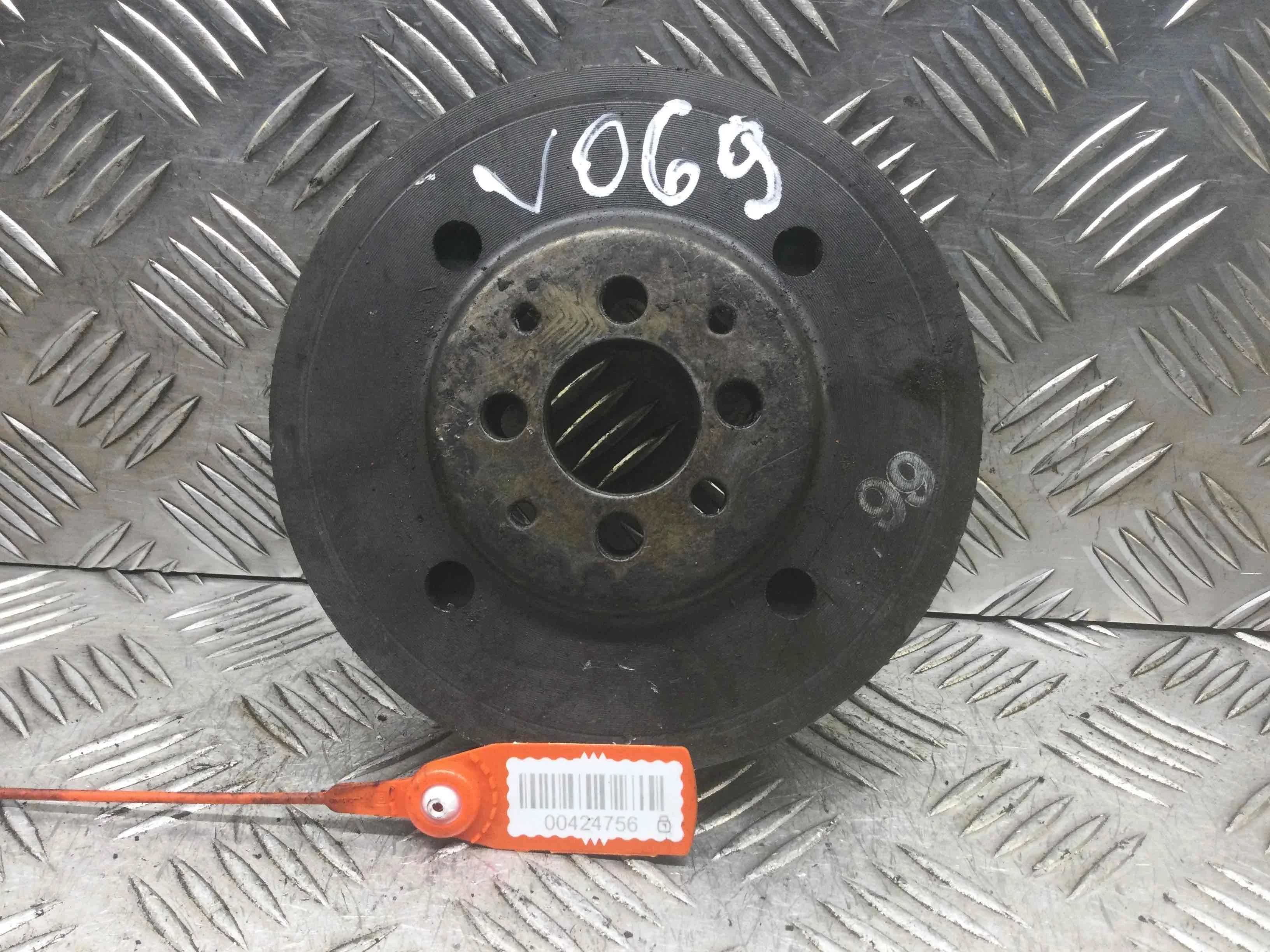 Шкив коленвала SEAT Leon 1 поколение (1999-2006) дизель 1.9 TDI Механика Х/б