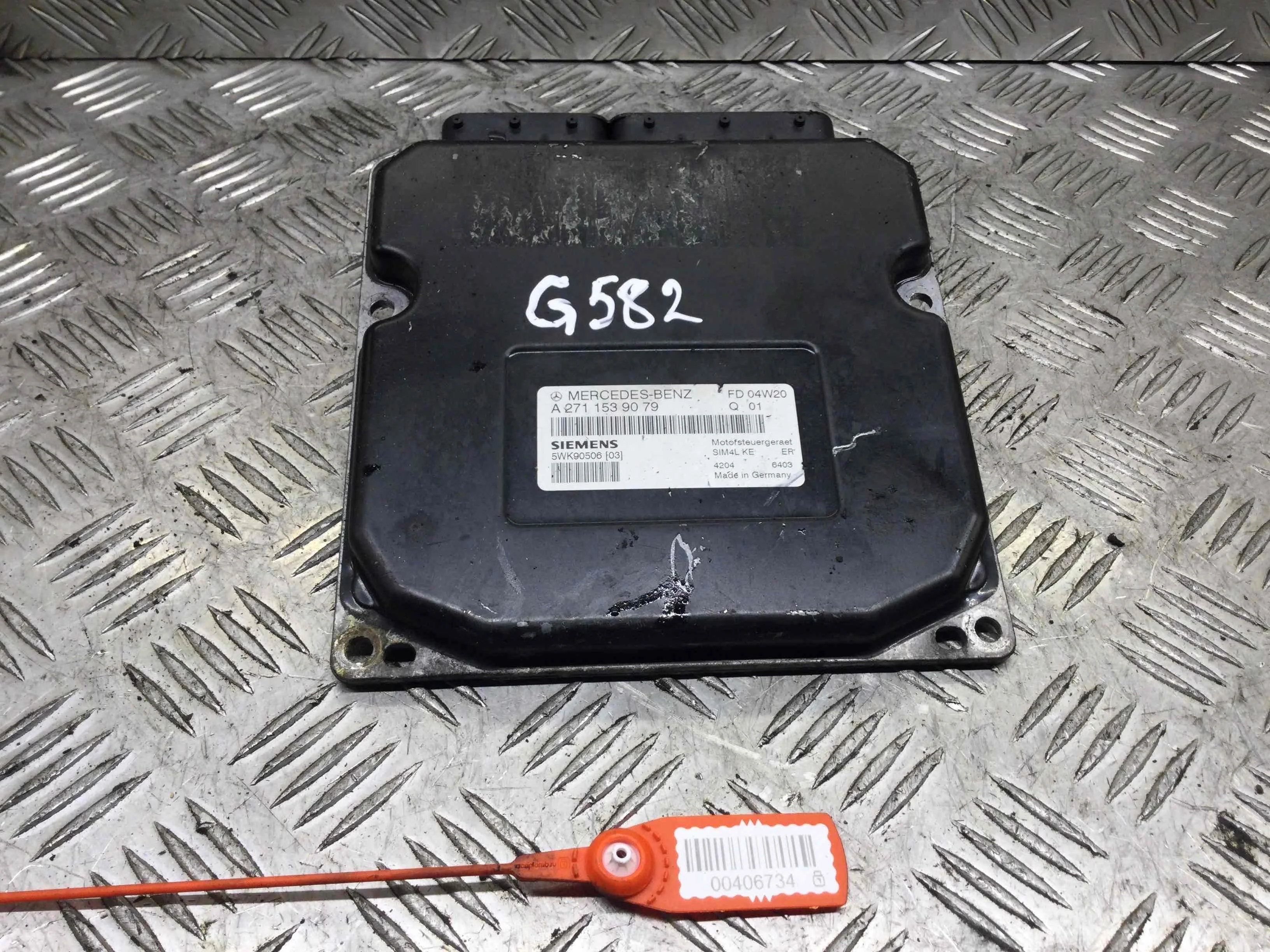 Блок управления двигателем Mercedes C-klasse W203/S203/CL203 (2000-2004) бензин 1.8 i Автомат Универсал