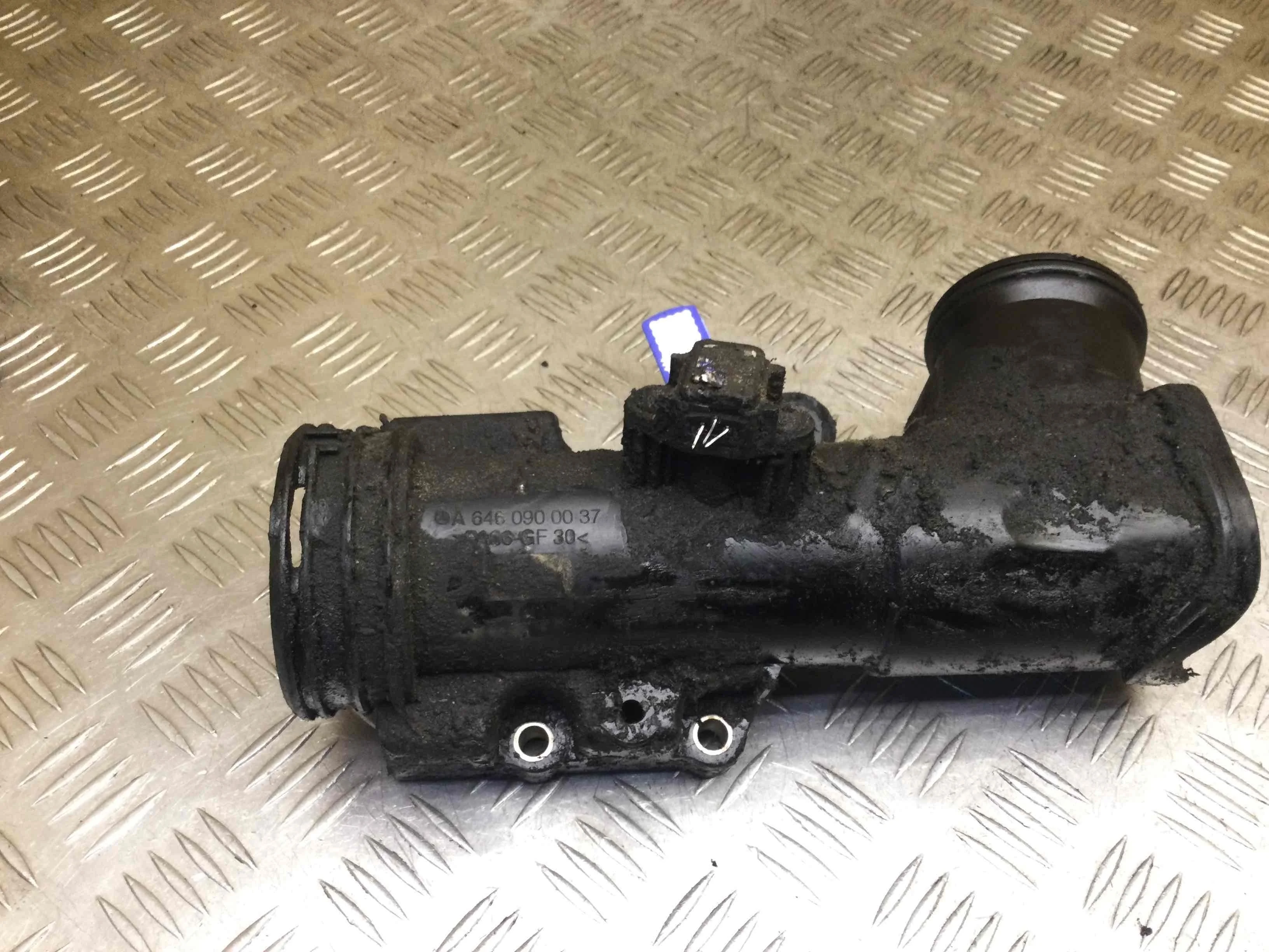 Патрубок интеркулера Mercedes Vito W639 (2003-2010) дизель 2.2 CDI Механика Микроавтобус