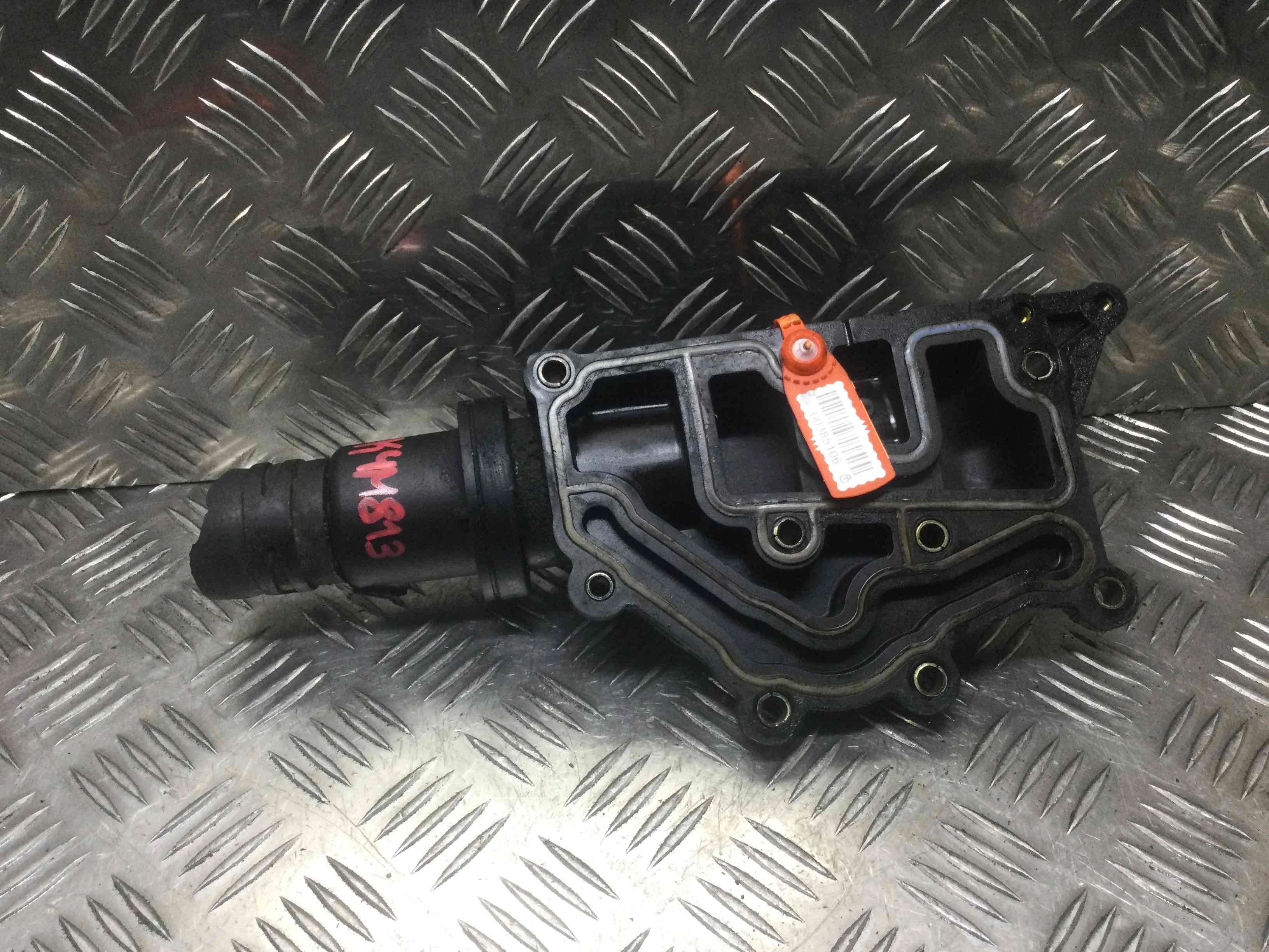 Корпус термостата Renault Megane 2 поколение [рестайлинг] (2006-2009) бензин 1.6 i Автомат Универсал