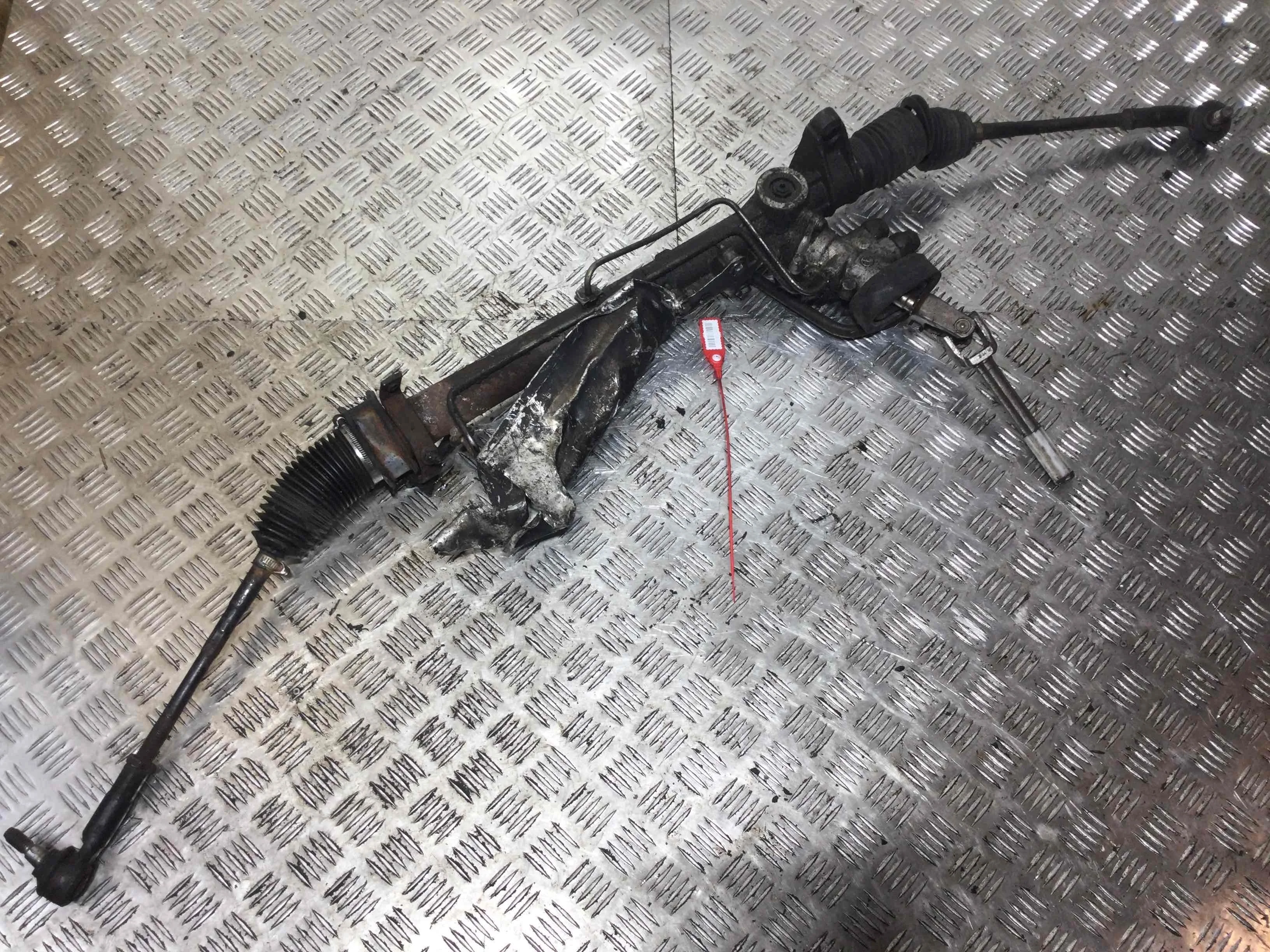 Рулевая рейка Volkswagen Golf 4 поколение (1997-2004) бензин 2.0  Механика Х/б