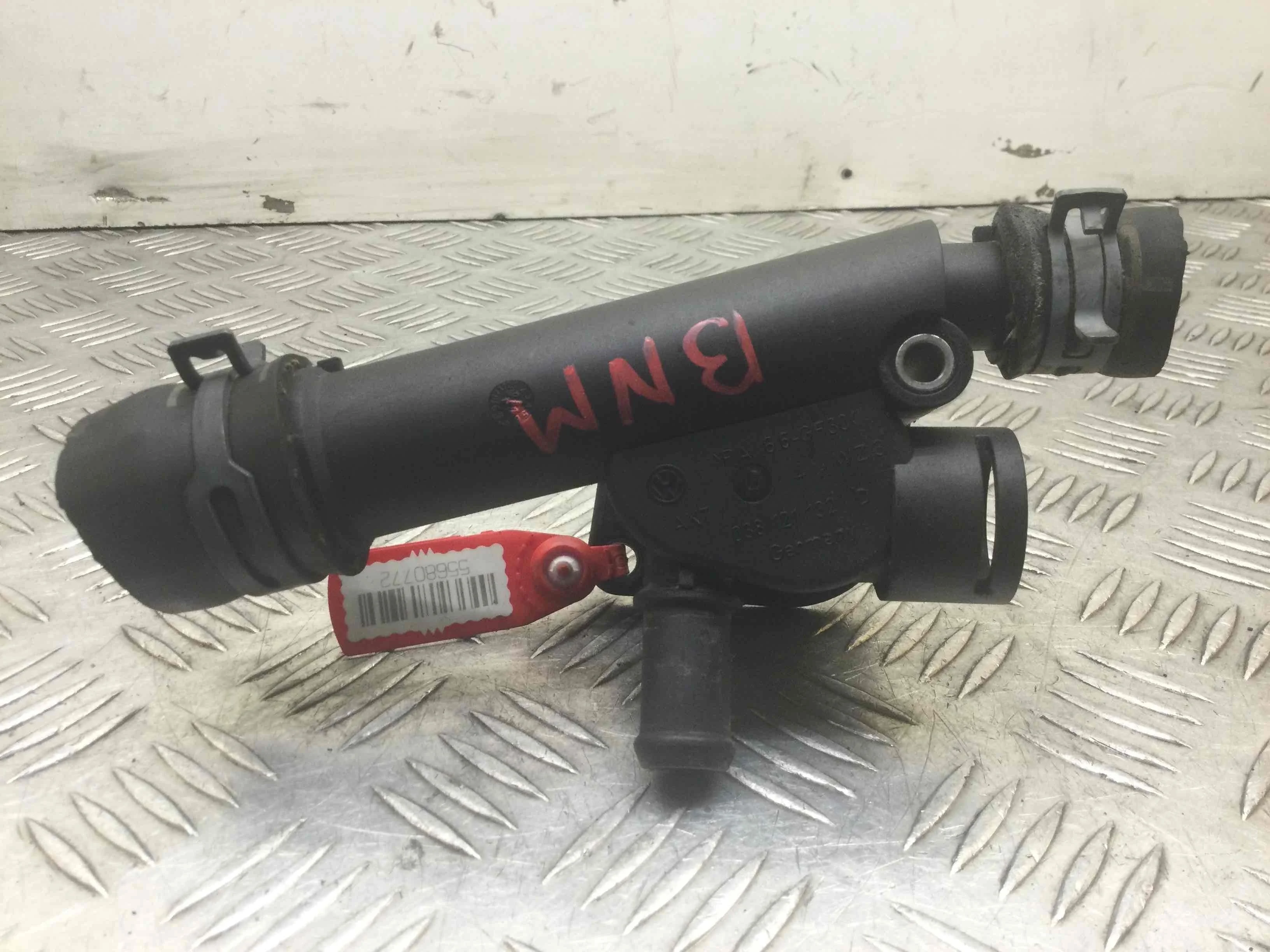 Фланец (тройник) системы охлаждения Skoda Fabia 1 поколение (1999-2004) дизель 1.4  Механика Х/б