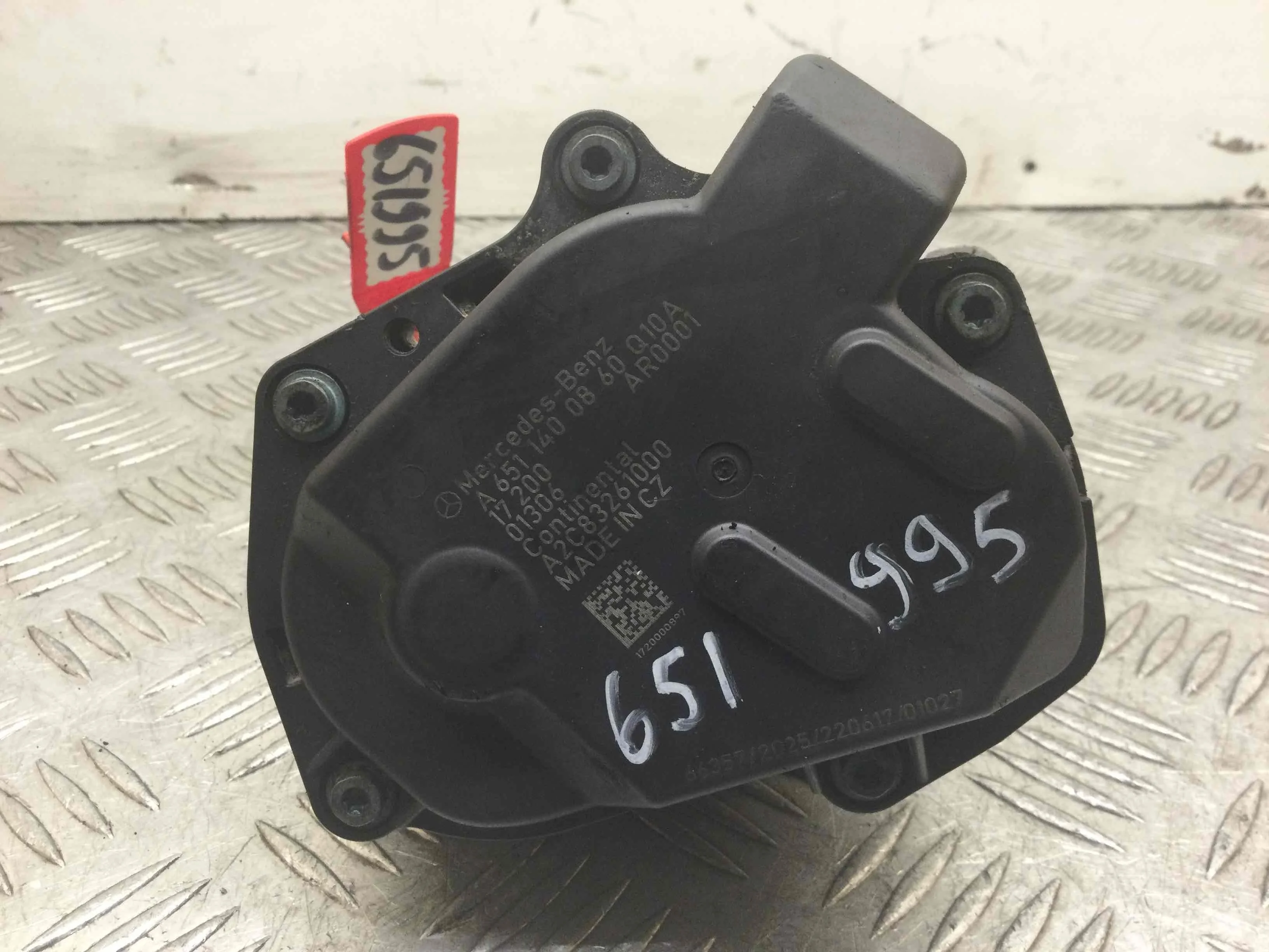 Клапан EGR Mercedes Sprinter Sprinter II (w906) 2006 - 2017 дизель 2.2 CDI Механика Микроавтобус