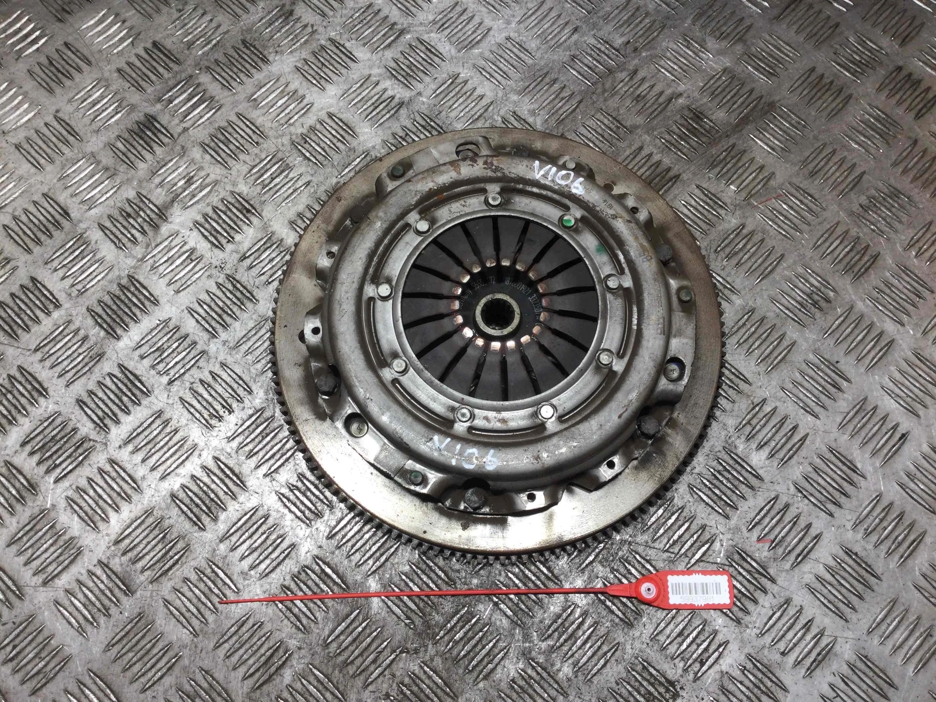 Маховик Opel Corsa D (2006-2011) бензин 1.2 i Механика 3-дв, х/б