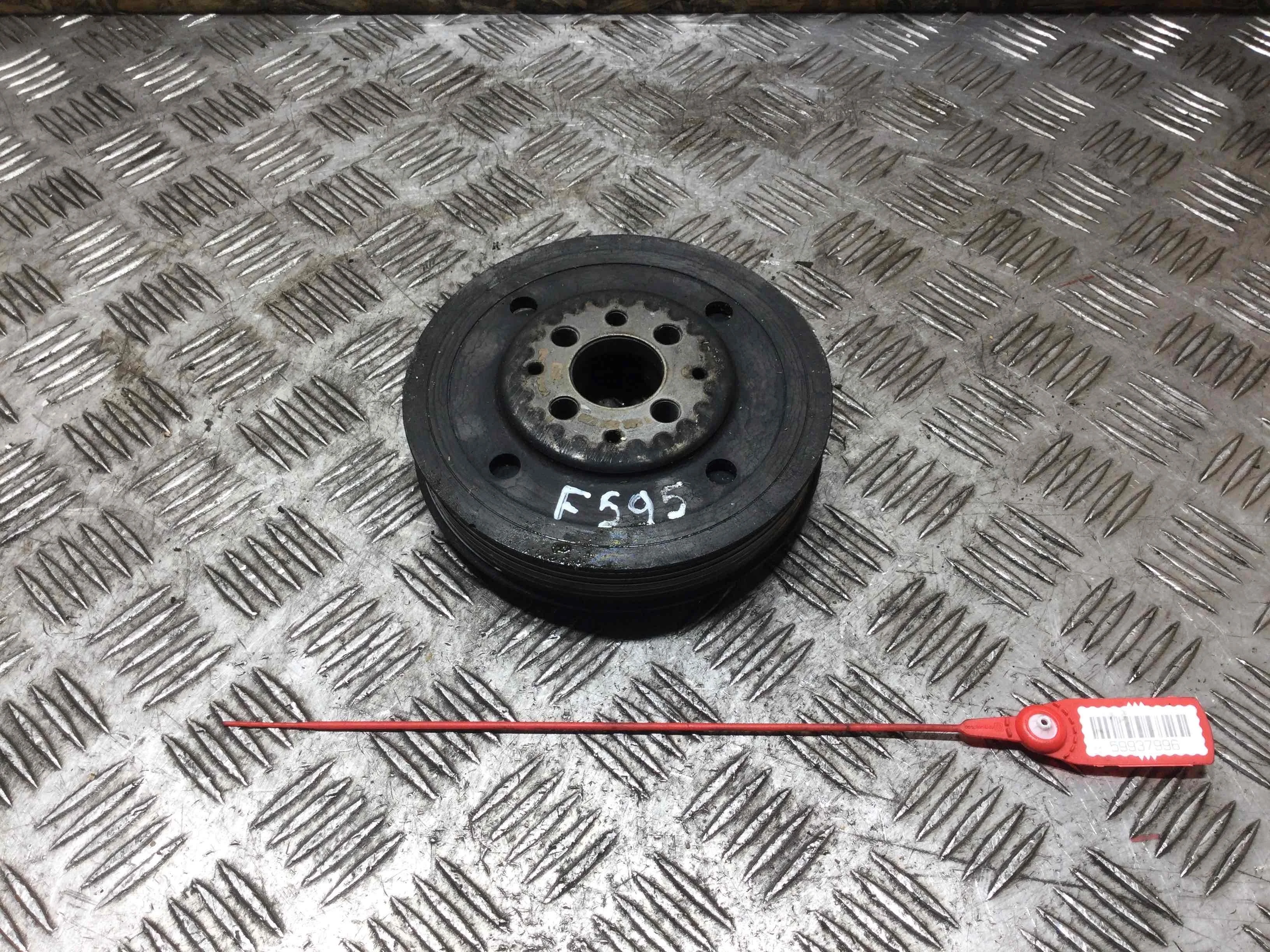 Шкив коленвала Audi A3 8L [рестайлинг] (2000-2003) дизель 1.9 TDI Автомат Х/б