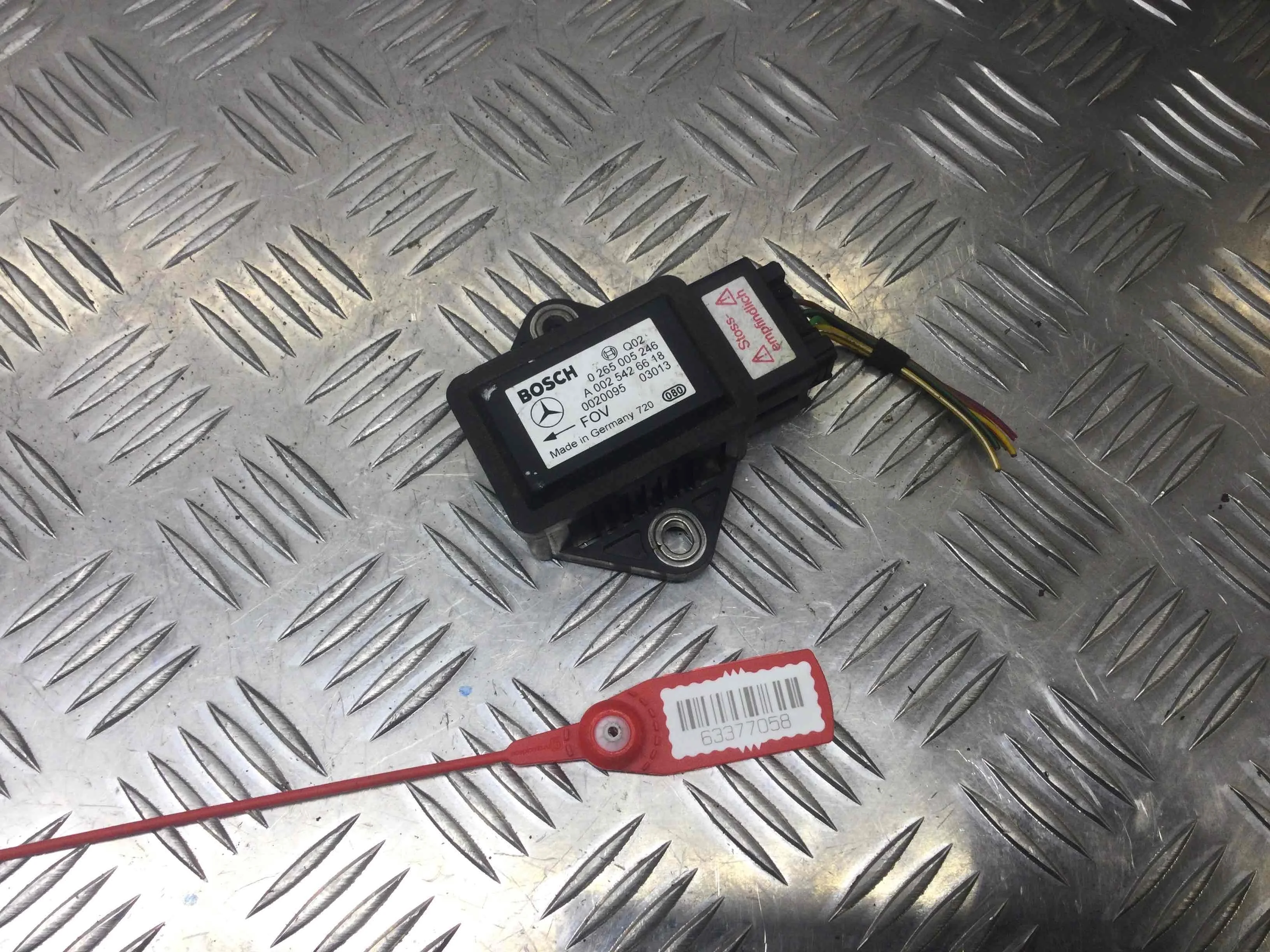 Датчик ускорения Mercedes A-klasse W168 [рестайлинг] (2001-2004) бензин 1.6 i Механика Х/б