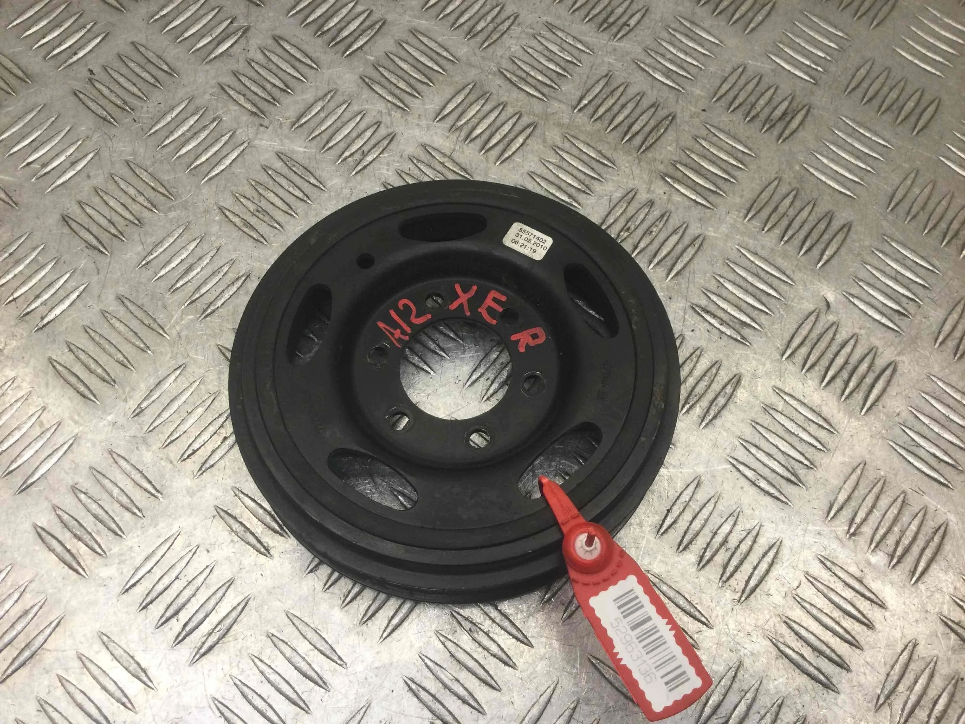 Шкив коленвала Opel Astra H рестайлинг 2007 - 2010 бензин 1.2 i Механика Х/б