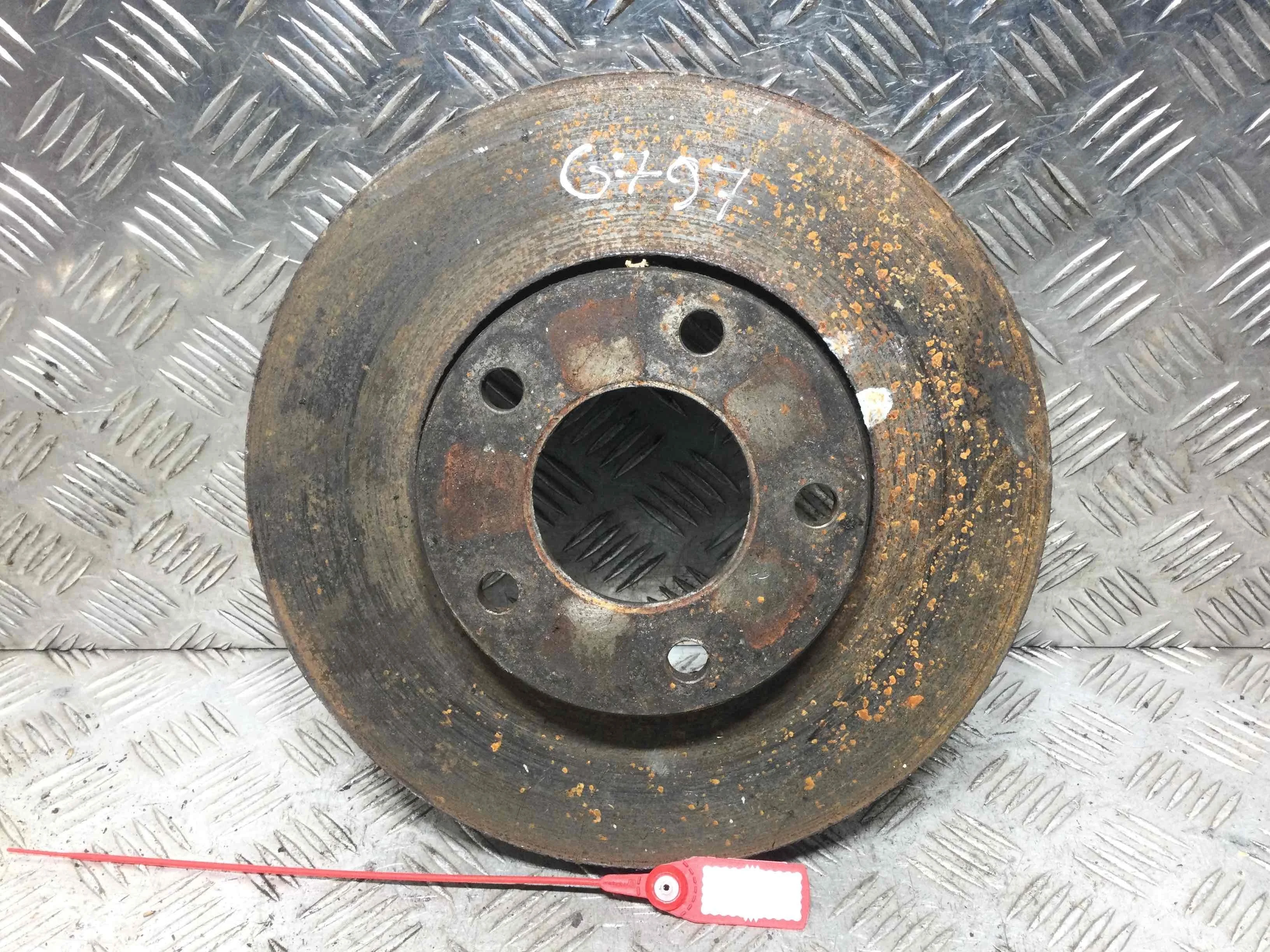 Диск тормозной передний Mazda 5 1 поколение (2005-2008) дизель 2.0 CD Механика Минивэн