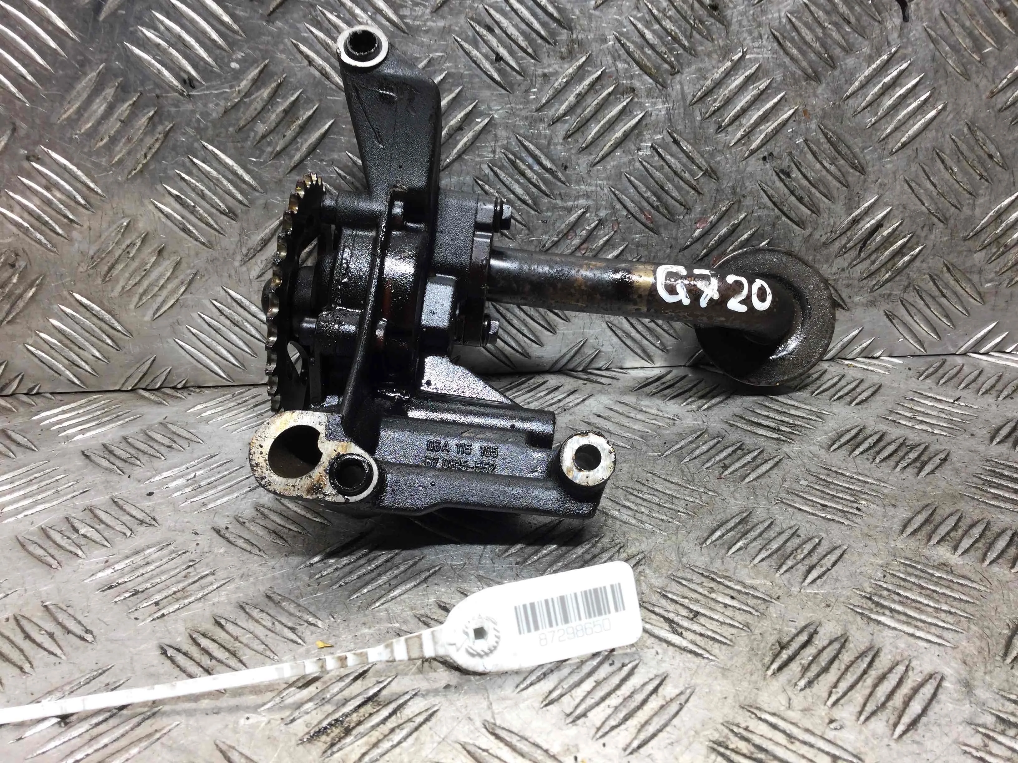 Насос масляный Volkswagen Golf 4 поколение (1997-2004) бензин 2.0 i Механика Х/б