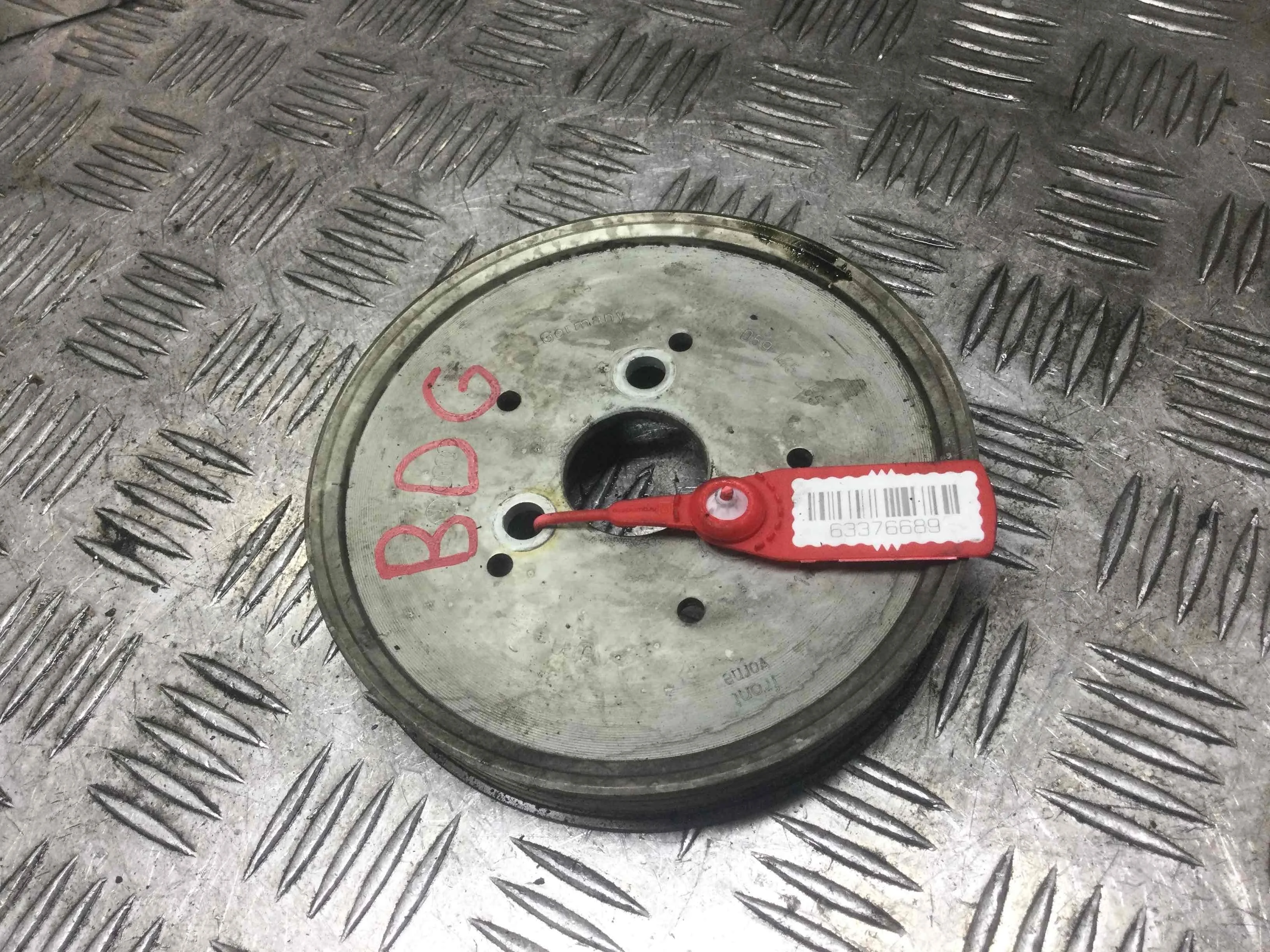 Шкив насоса гидроусилителя Audi A6 C5/4B (1997-2004) дизель 2.5 TDI Механика Универсал