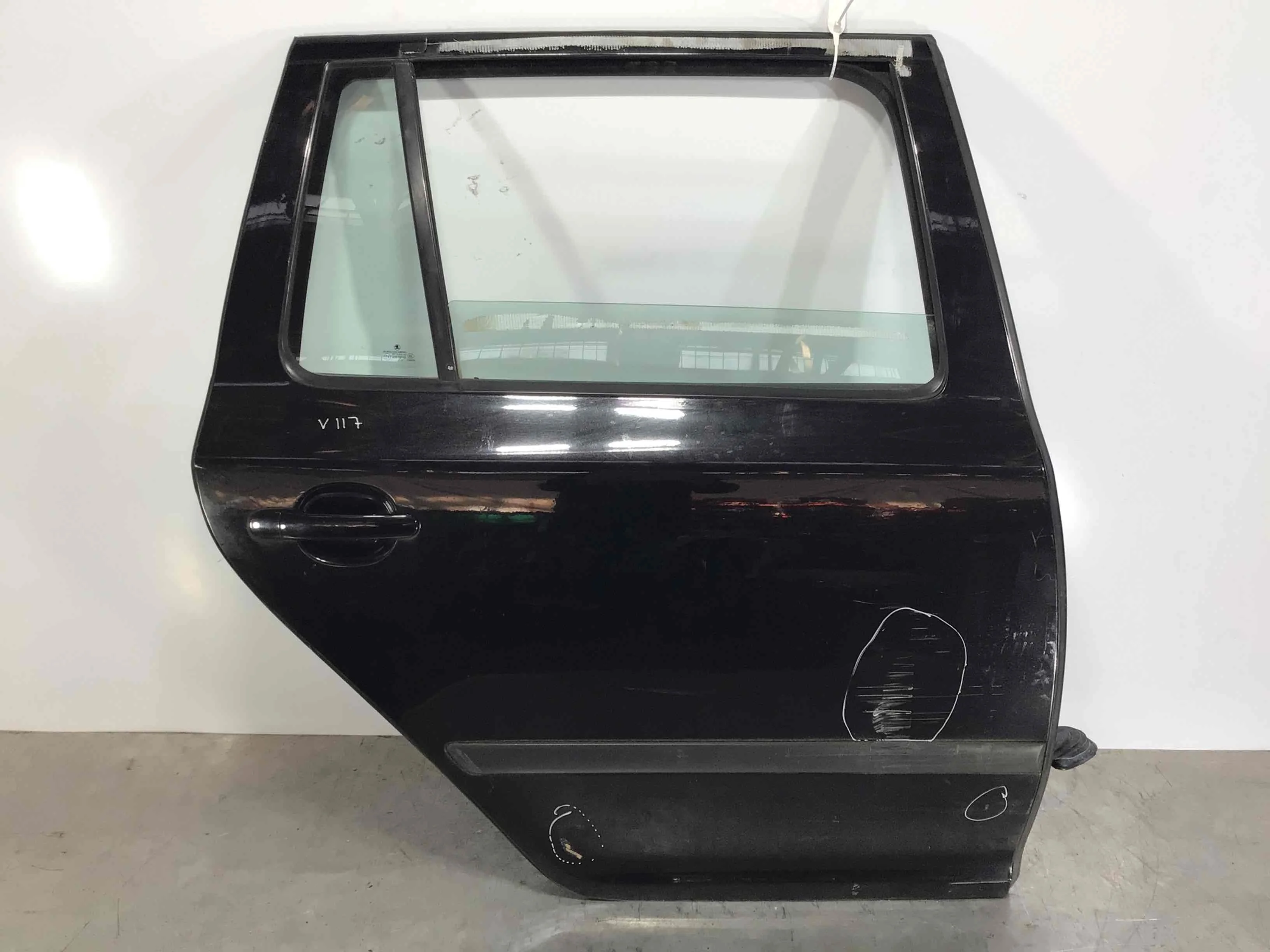 Дверь задняя правая Skoda Octavia Tour [рестайлинг] (2000-2010) дизель 2.0 TDI Механика Универсал