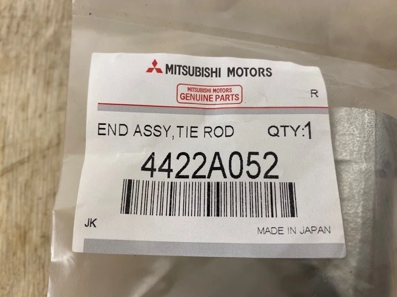 НАКОНЕЧНИК РУЛЕВОЙ Mitsubishi Lancer 10 2007 2008 2009 2010 2011 2012 2013 2014 2015 2016 2017 2018 2019 2020 2021 2022 2023 4422A052 CY1A 4A91