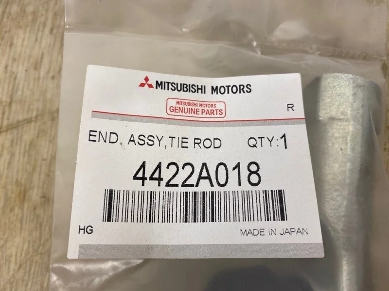 НАКОНЕЧНИК РУЛЕВОЙ Mitsubishi Lancer 10 2007 2008 2009 2010 2011 2012 2013 2014 2015 2016 2017 2018 2019 2020 2021 2022 2023 4422A018 CY1A 4A91