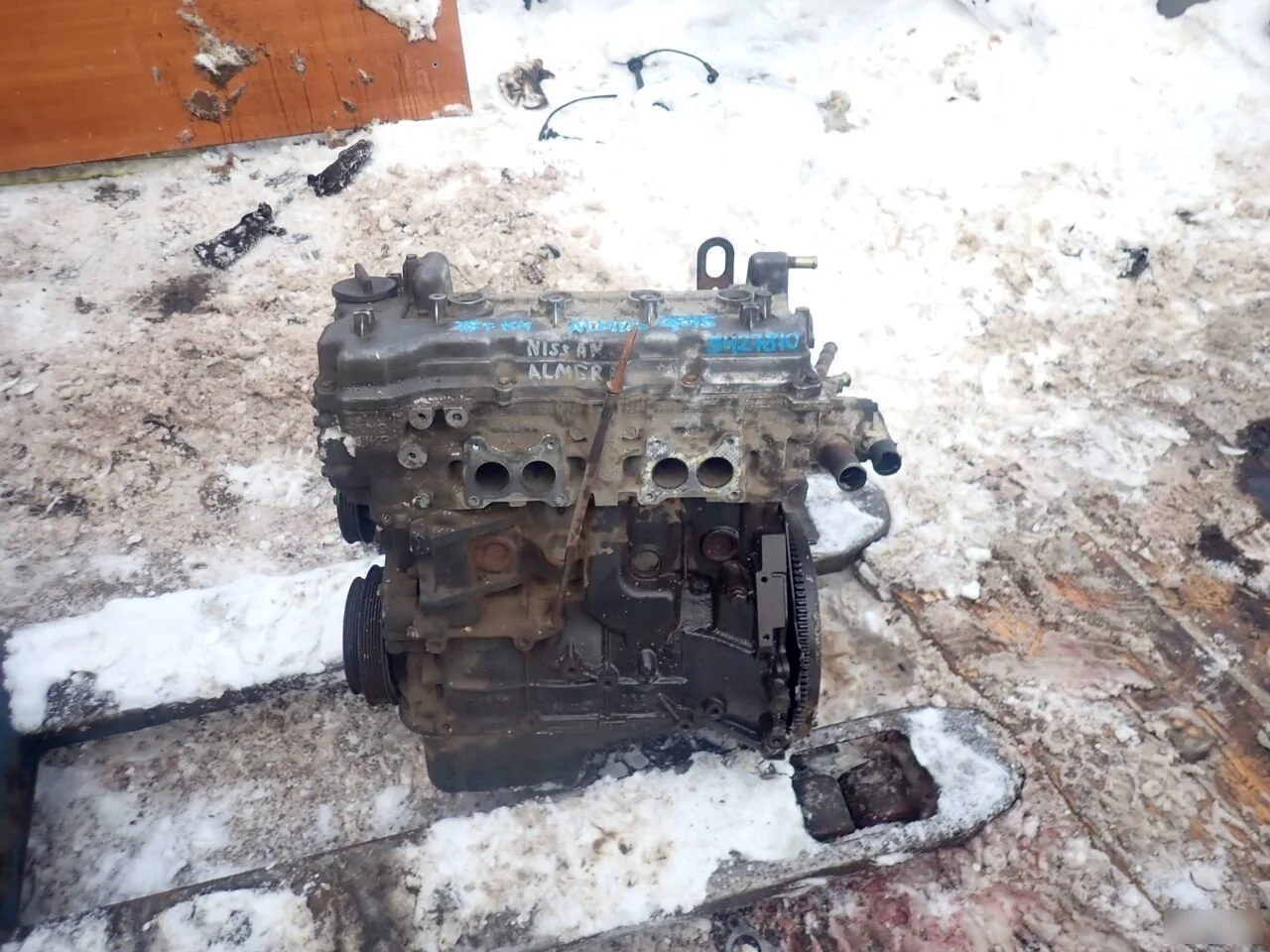 Двигатель Nissan Almera N16 1.5 QG15DE