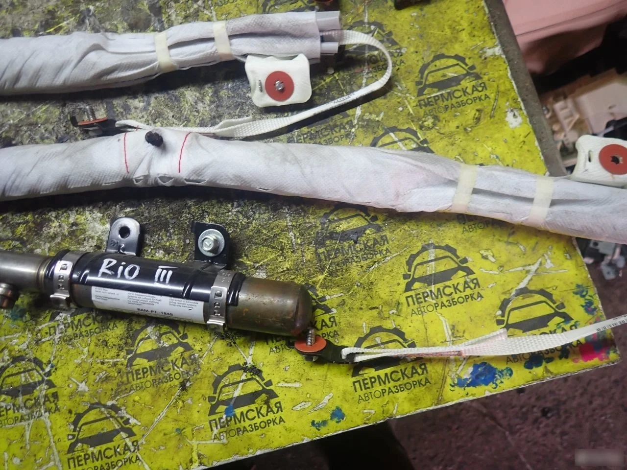 Подушка безопасности боковая шторка Kia RIO 11-17