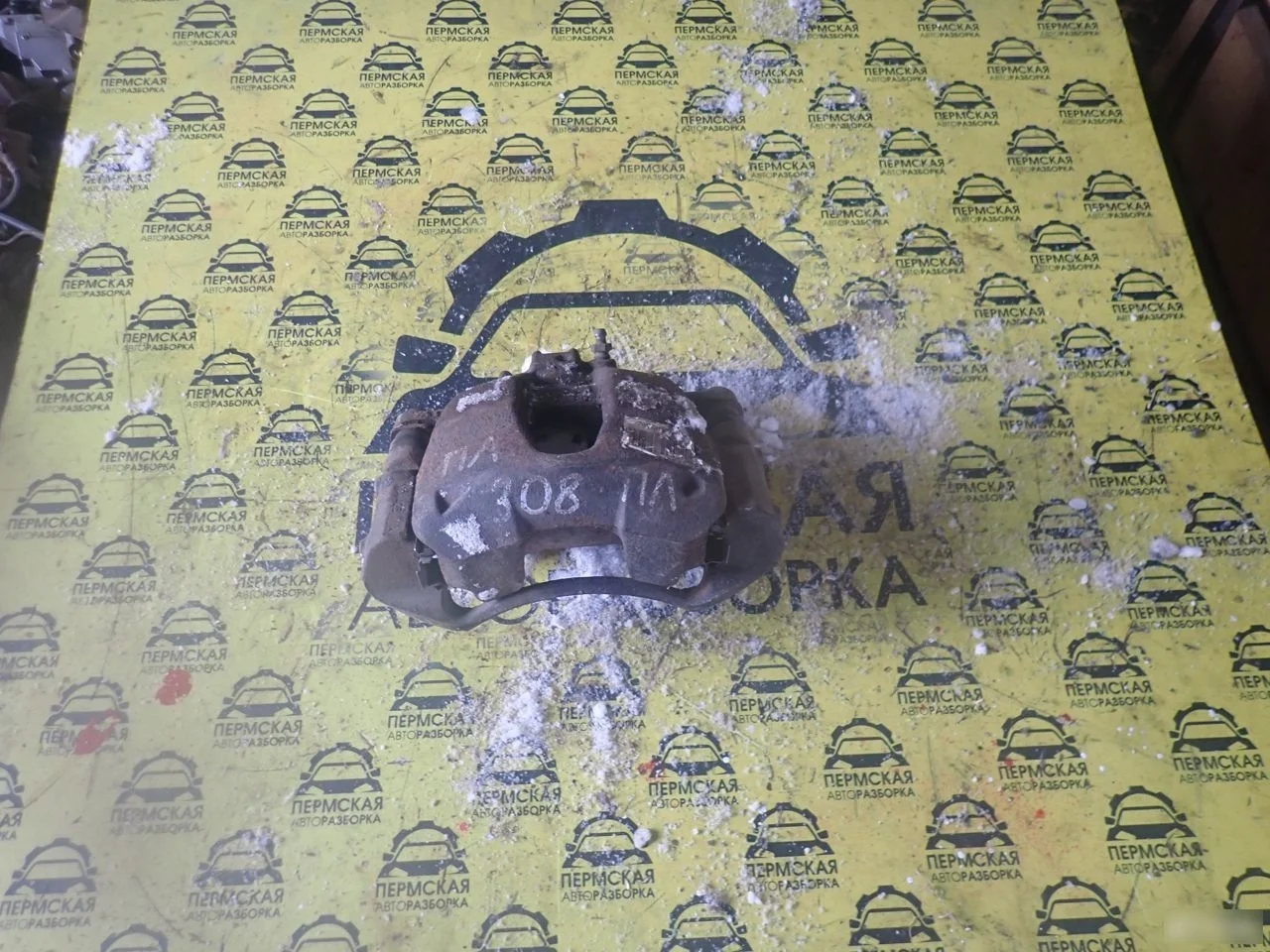 Суппорт тормозной передний левый для Peugeot 308 I