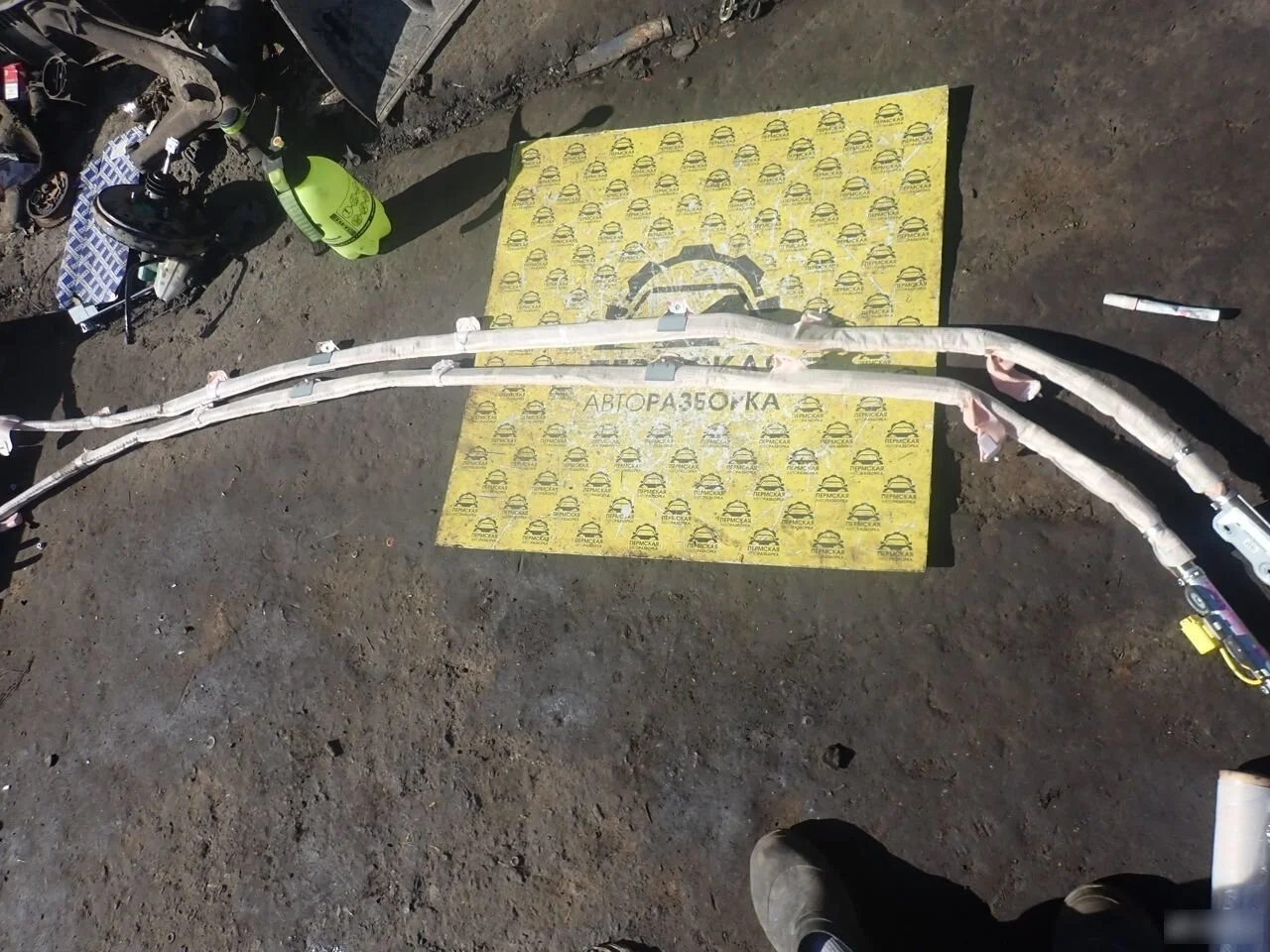 Подушка безопасности боковая шторка VW Touareg 1