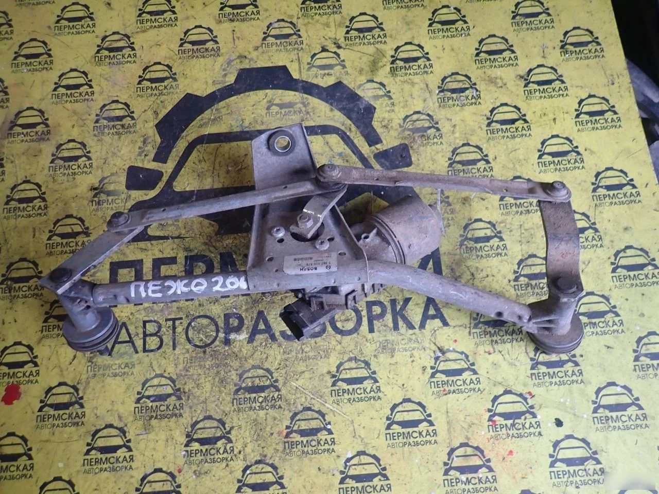 Трапеция стеклоочистителей Peugeot 206 1998-2012