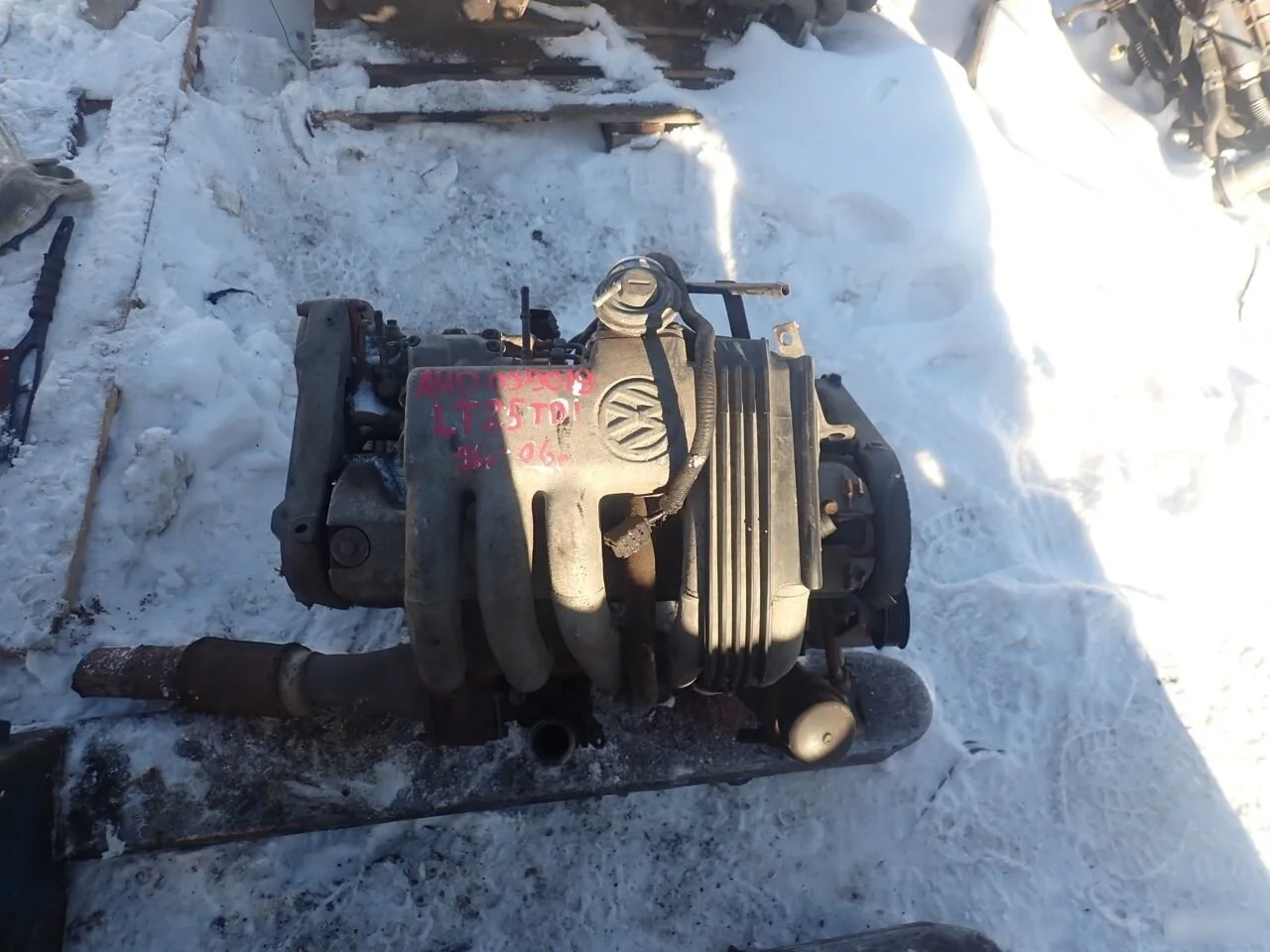 Двигатель 2.5 AHD Volkswagen LT
