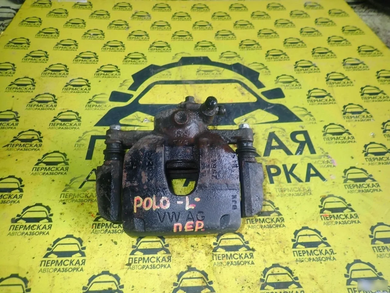 Суппорт передний левый VW Polo Sed RUS