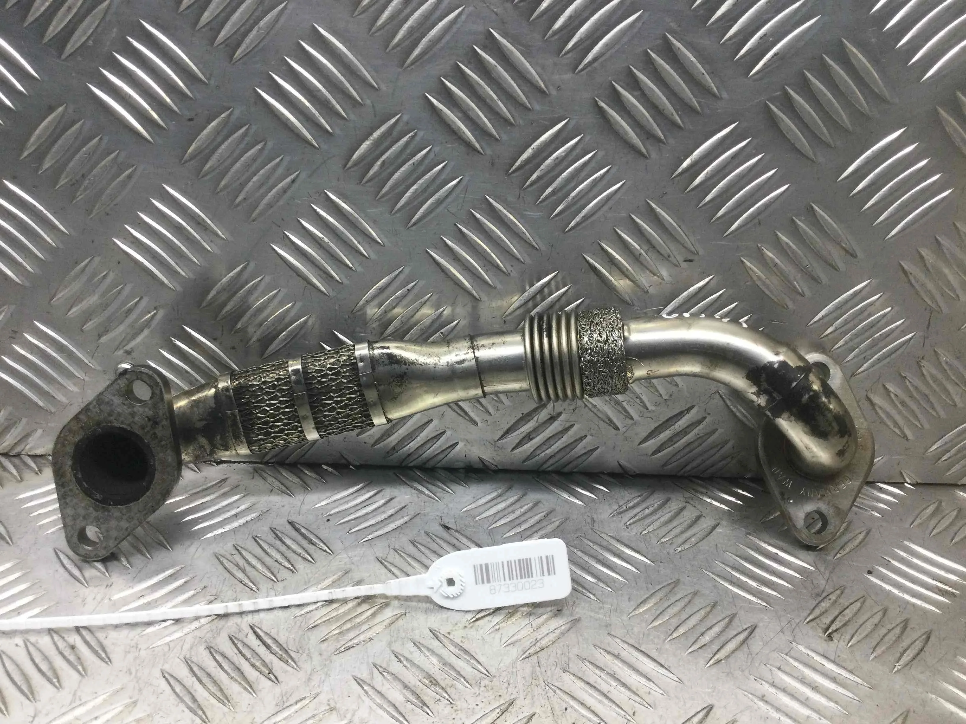 Трубка системы рециркуляции EGR Volkswagen Golf 5 поколение (2004-2009) дизель 1.9 TDI Механика Х/б