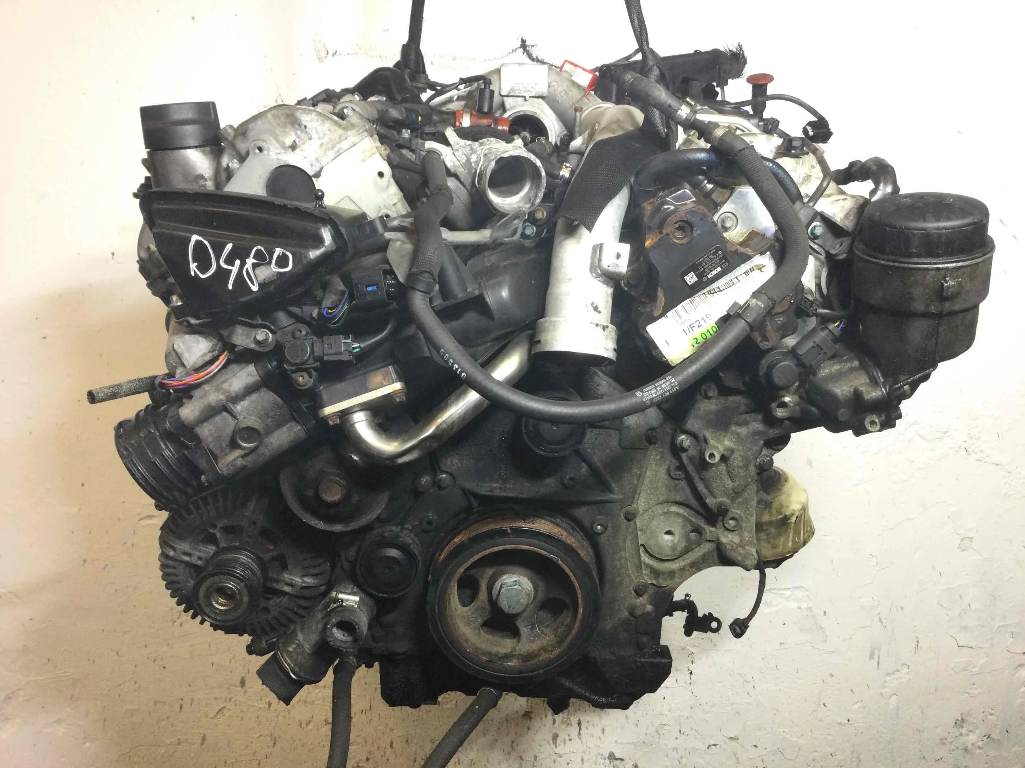 Двигатель Mercedes E-klasse E-klasse (W211) 2002 - 2009 дизель 3.0 CDI Автомат Седан