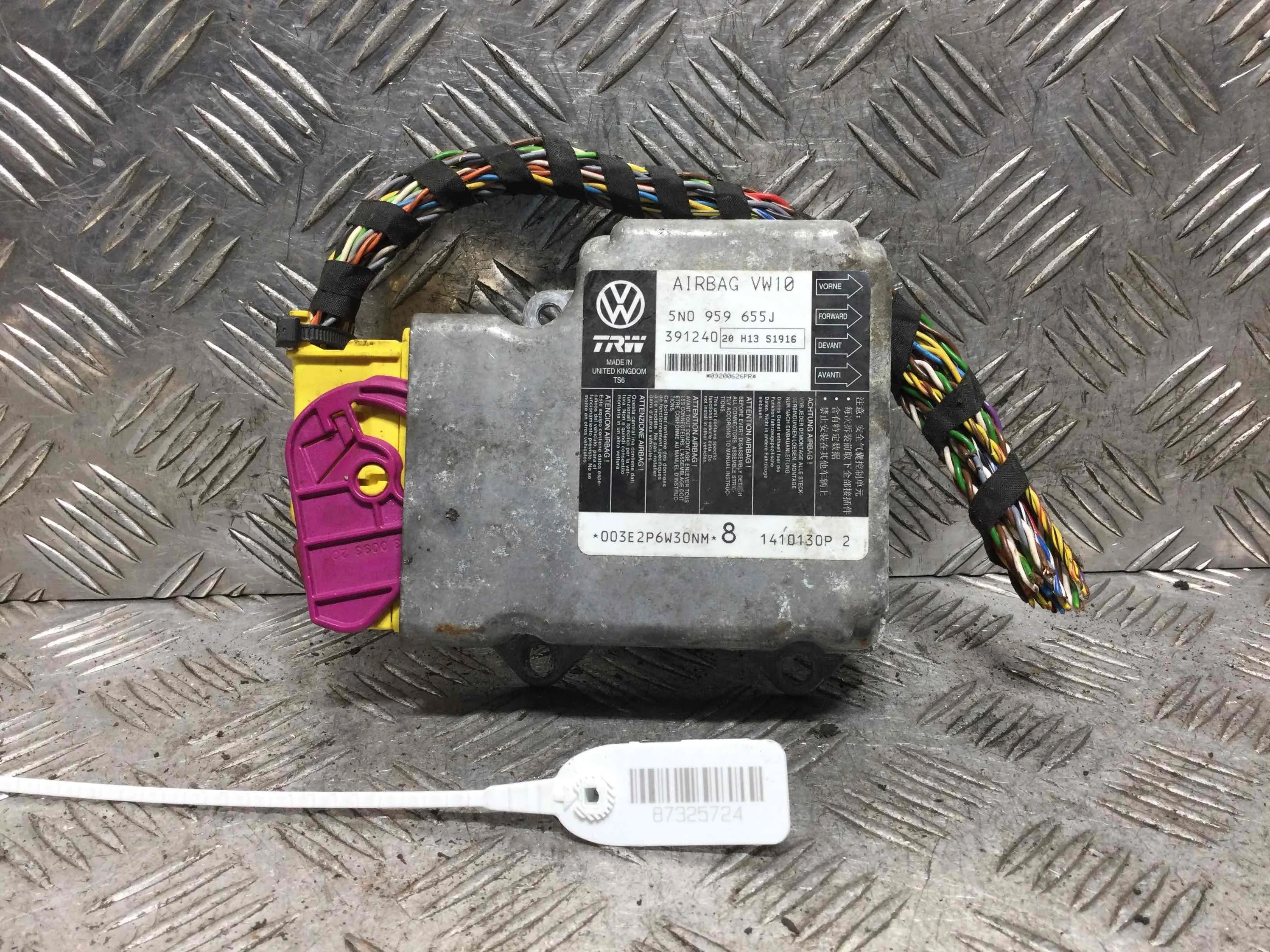 Блок AirBag Volkswagen Passat B6 (2005-2010) дизель 1.6 TDI Механика Универсал