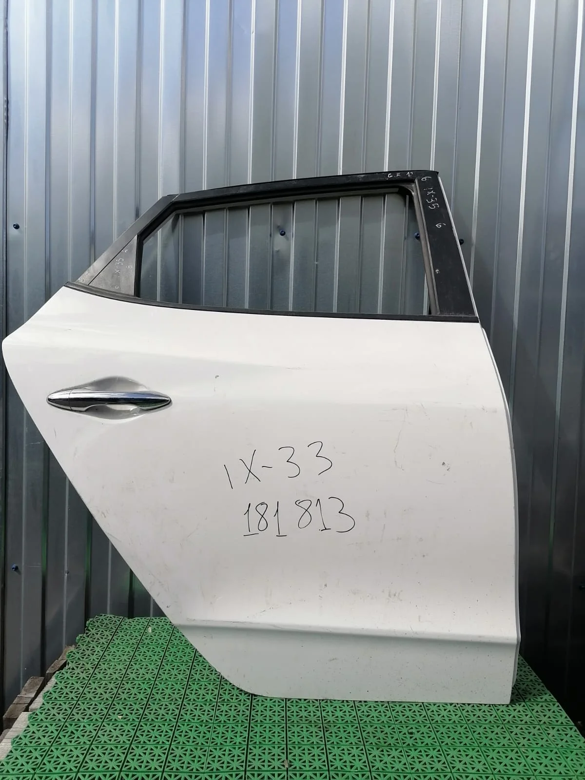 Дверь HYUNDAI IX35, TUCSON 2 2010- задняя правая белая б/у IX 35(2010-2015);TUCSON 2(2010-2015)