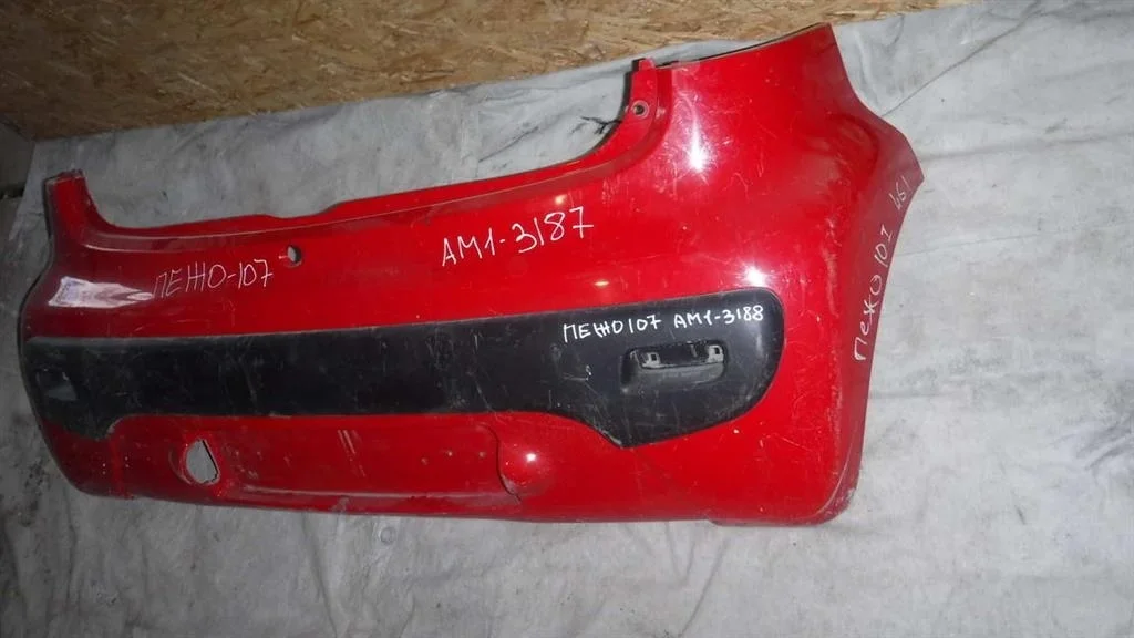Бампер задний Peugeot 107 I (2005—2009)