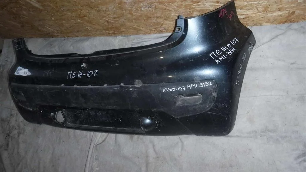 Бампер задний Peugeot 107 I (2005—2009)
