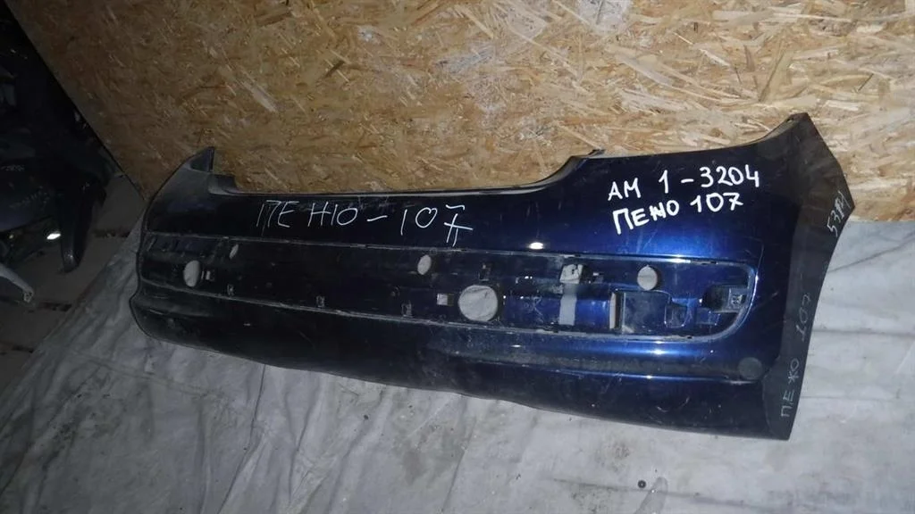 Бампер задний Peugeot 107 I (2005—2009)