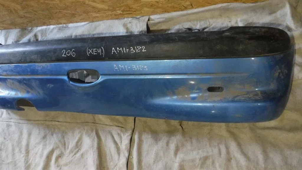 Бампер задний Peugeot 206 I (1998—2012)