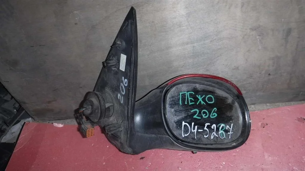 Зеркало правое электрическое Peugeot 206 I (1998—2012)